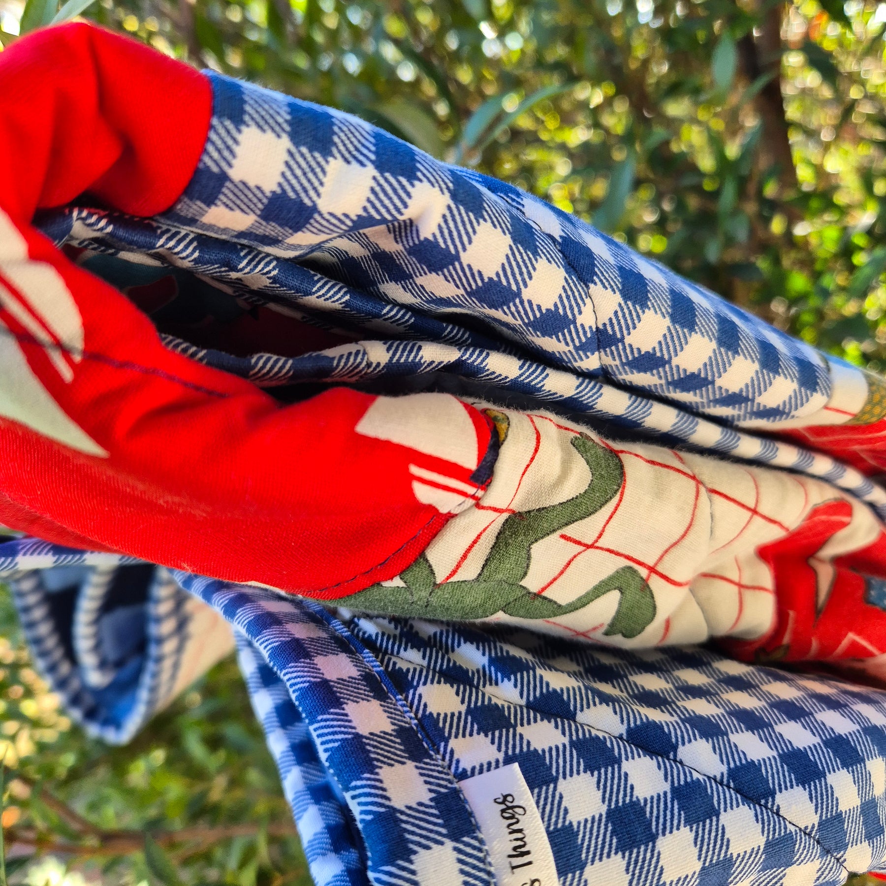 Vintage themed Fisher boy quilt