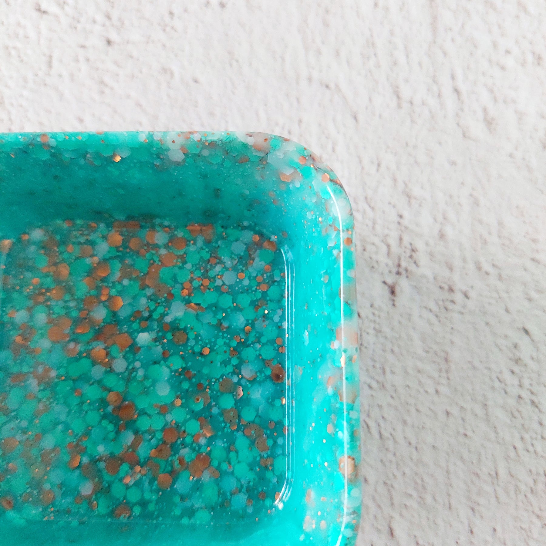 Small Square Resin Trinket Dish Pinch Bowl