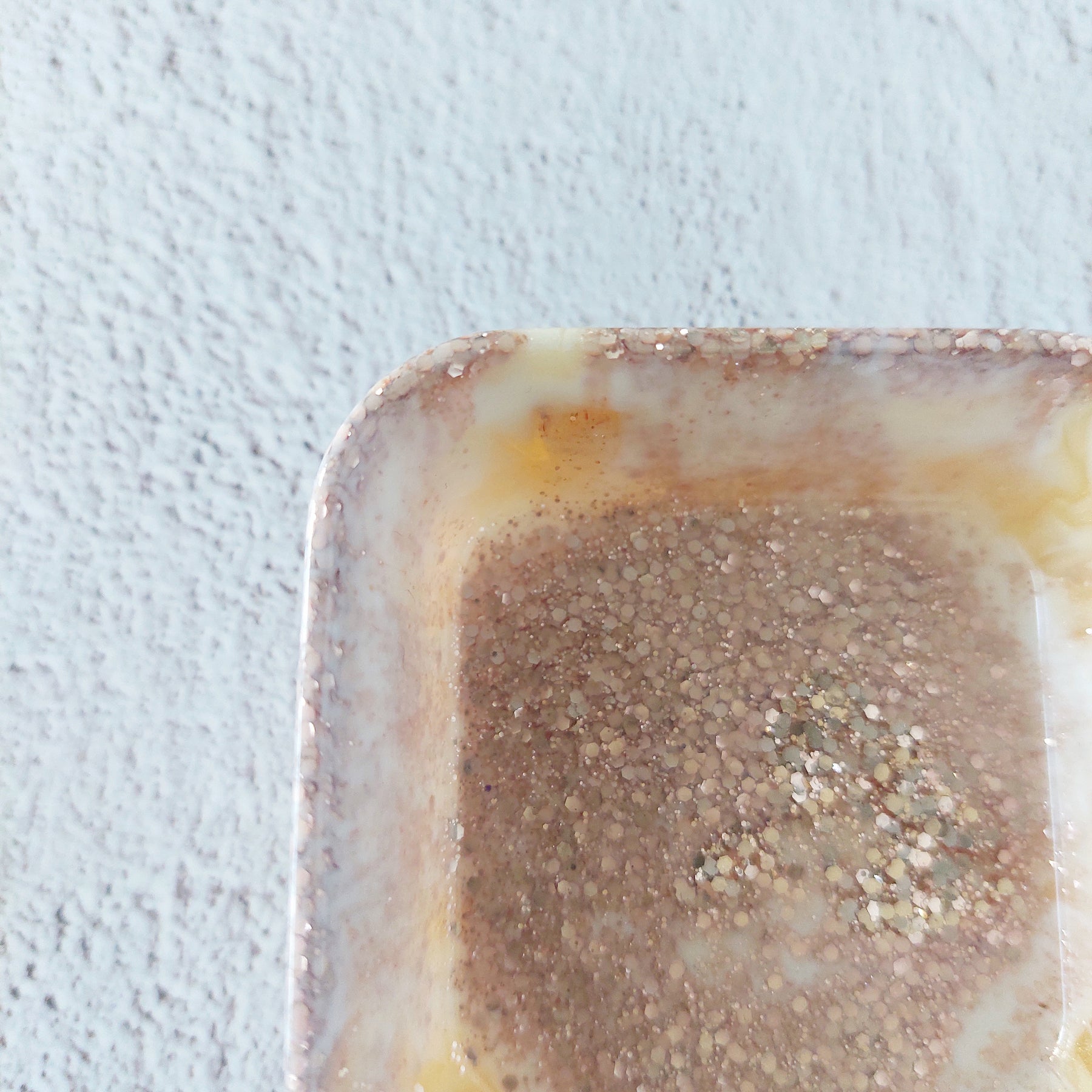 Small Square Resin Trinket Dish Pinch Bowl