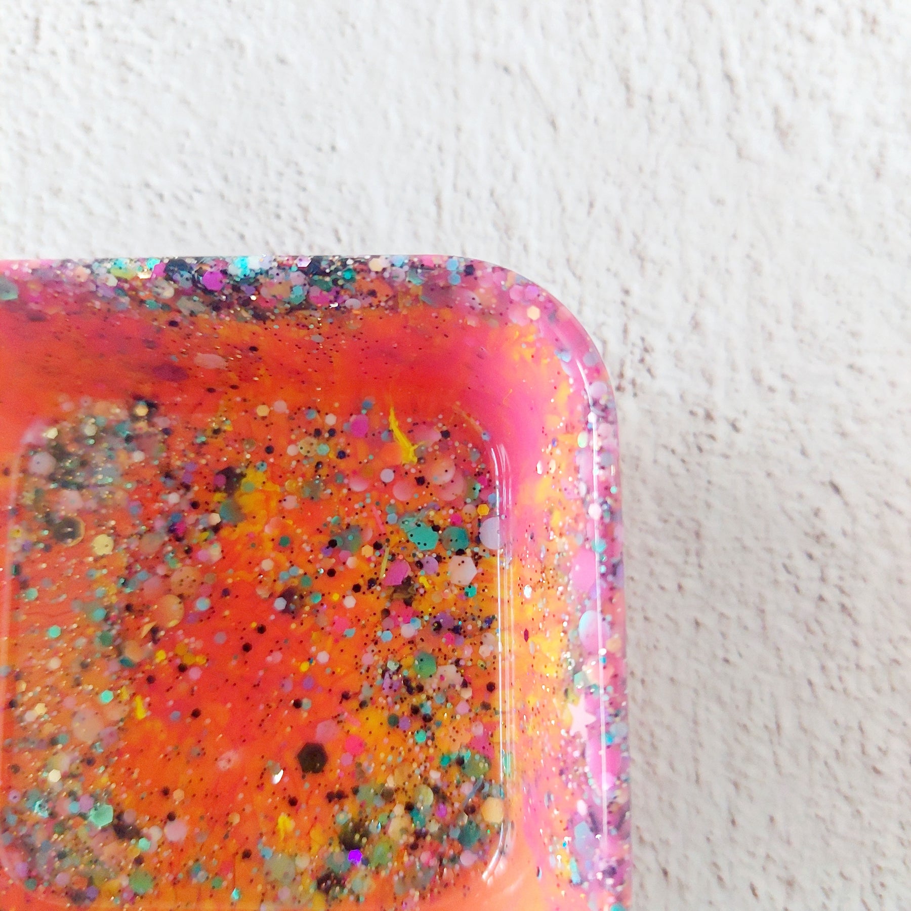 Small Square Resin Trinket Dish Pinch Bowl