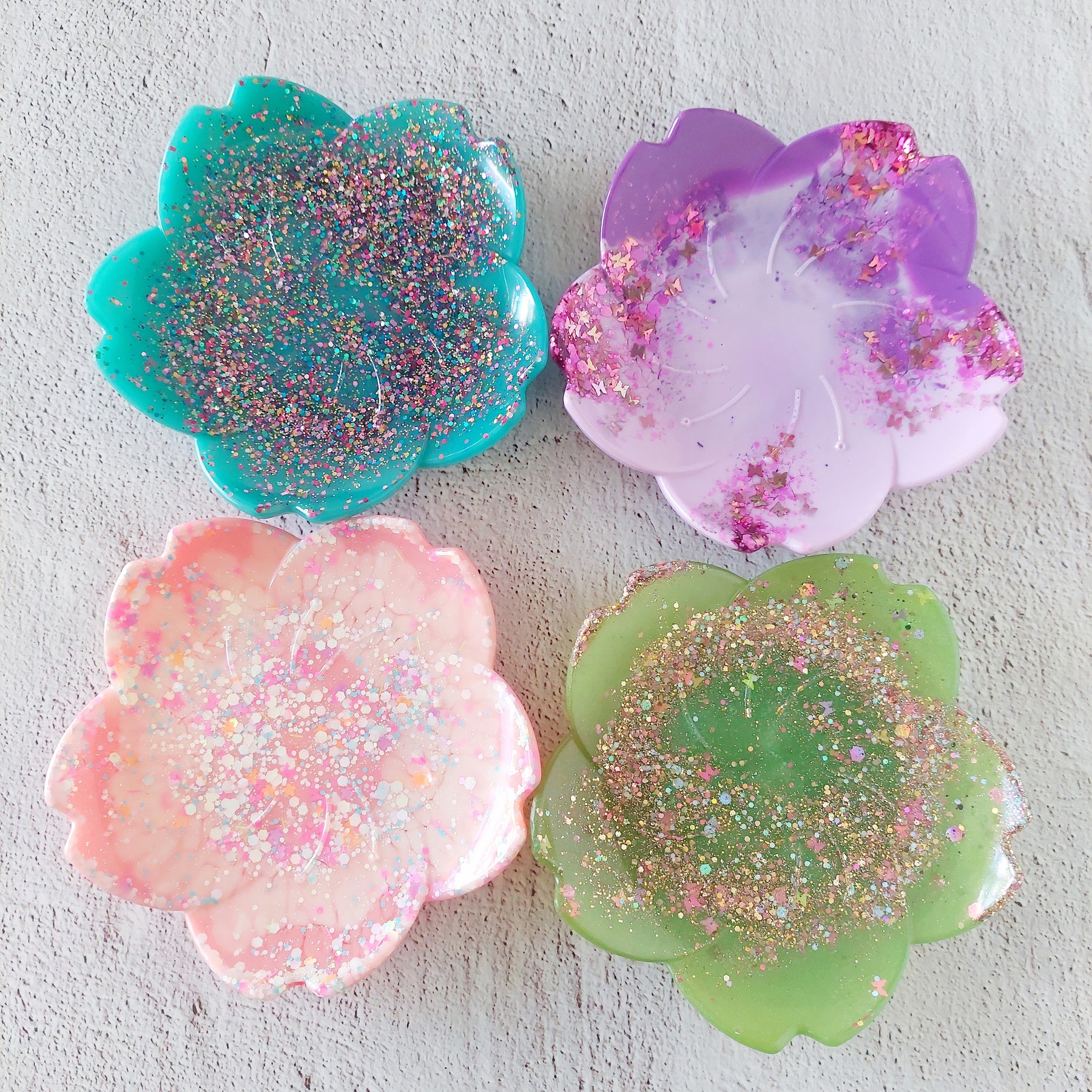 Sakura Cherry Blossom Resin Trinket Dish