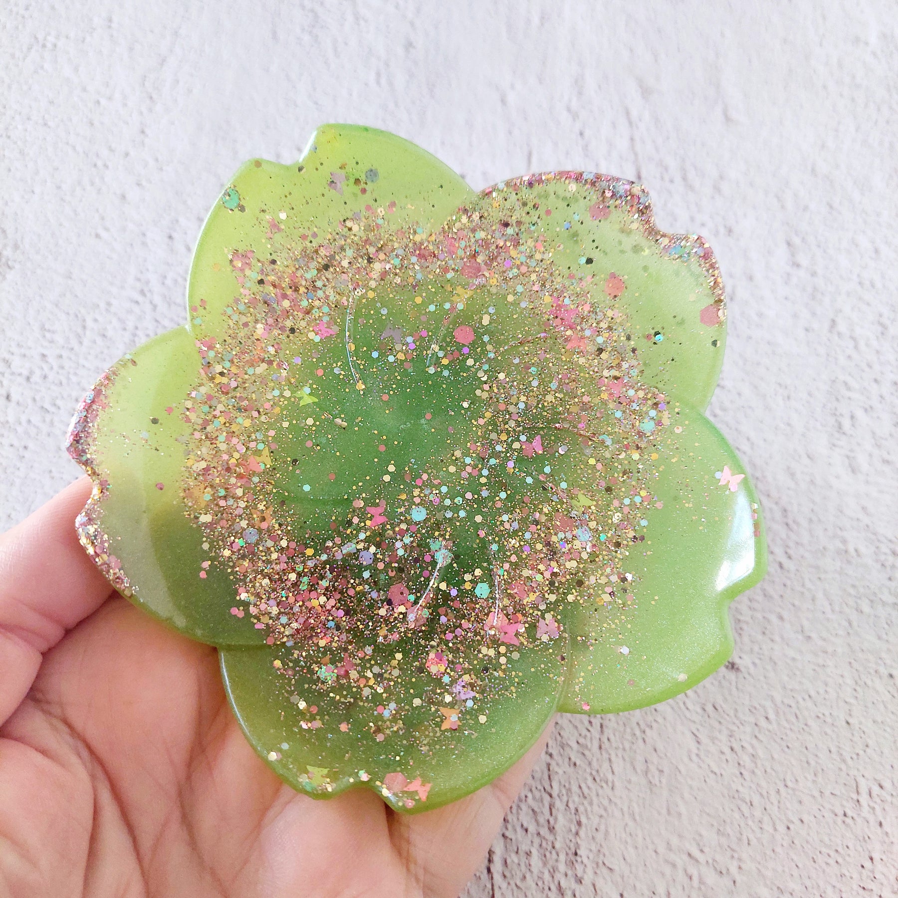 Sakura Cherry Blossom Resin Trinket Dish