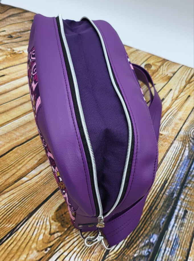 Sadie Expandable Bag Pink Purple design