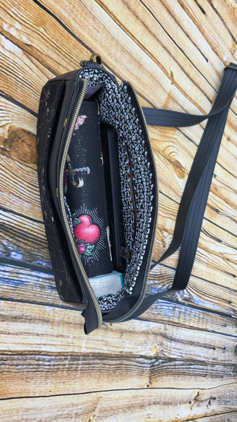 Gold Cats Ava Shoulder/Crossbody Bag