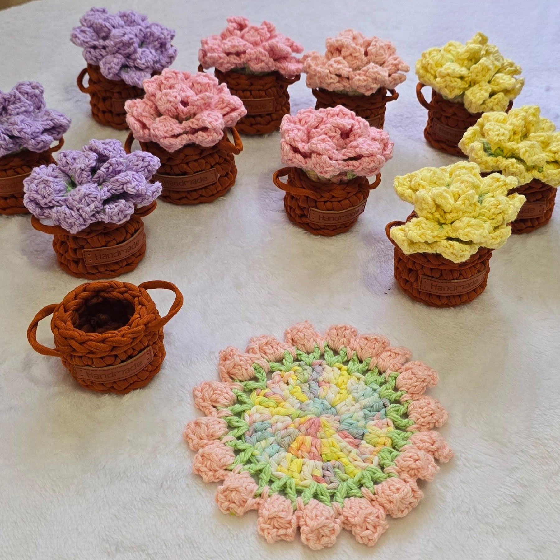 Surprise Flower Coasters