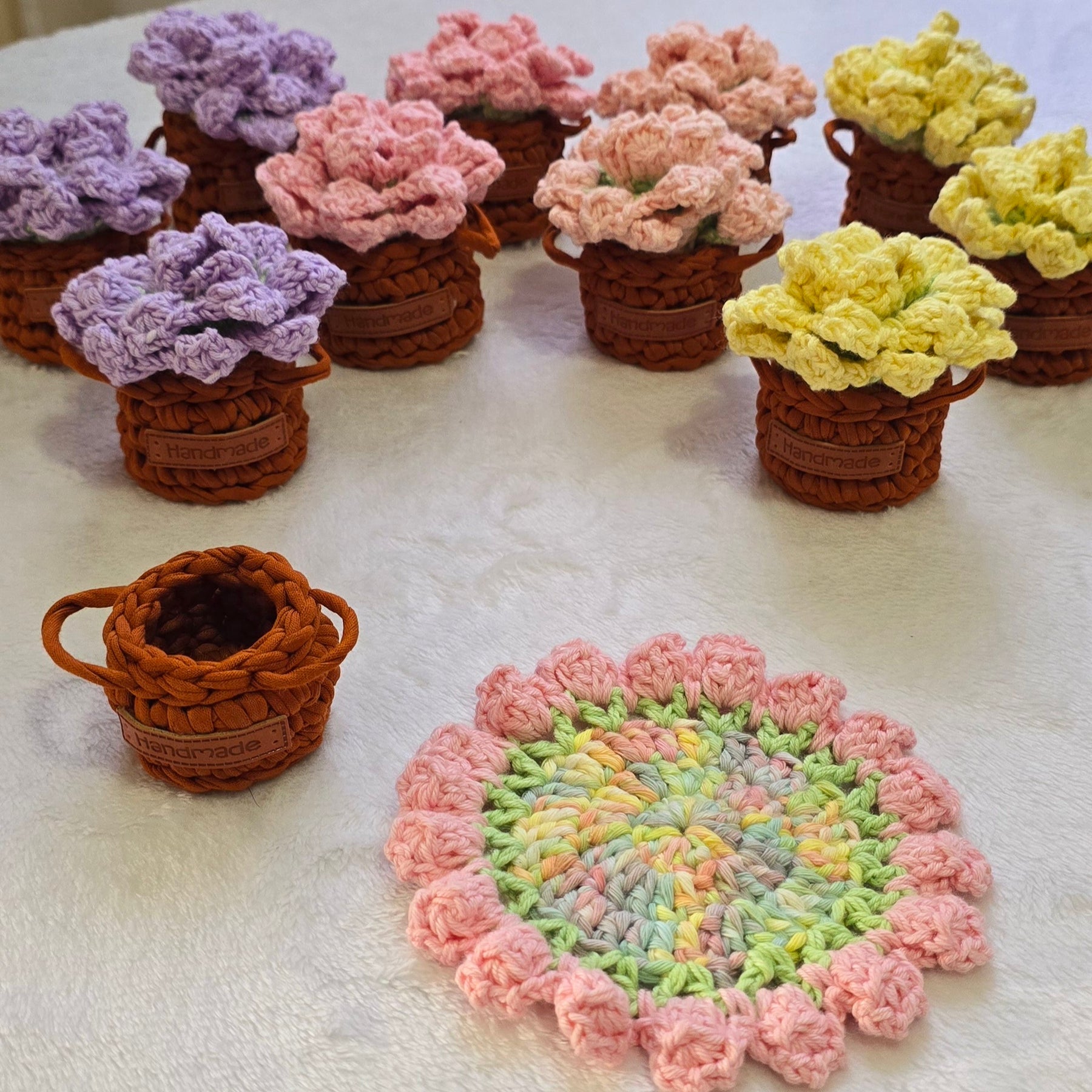 Surprise Flower Coasters