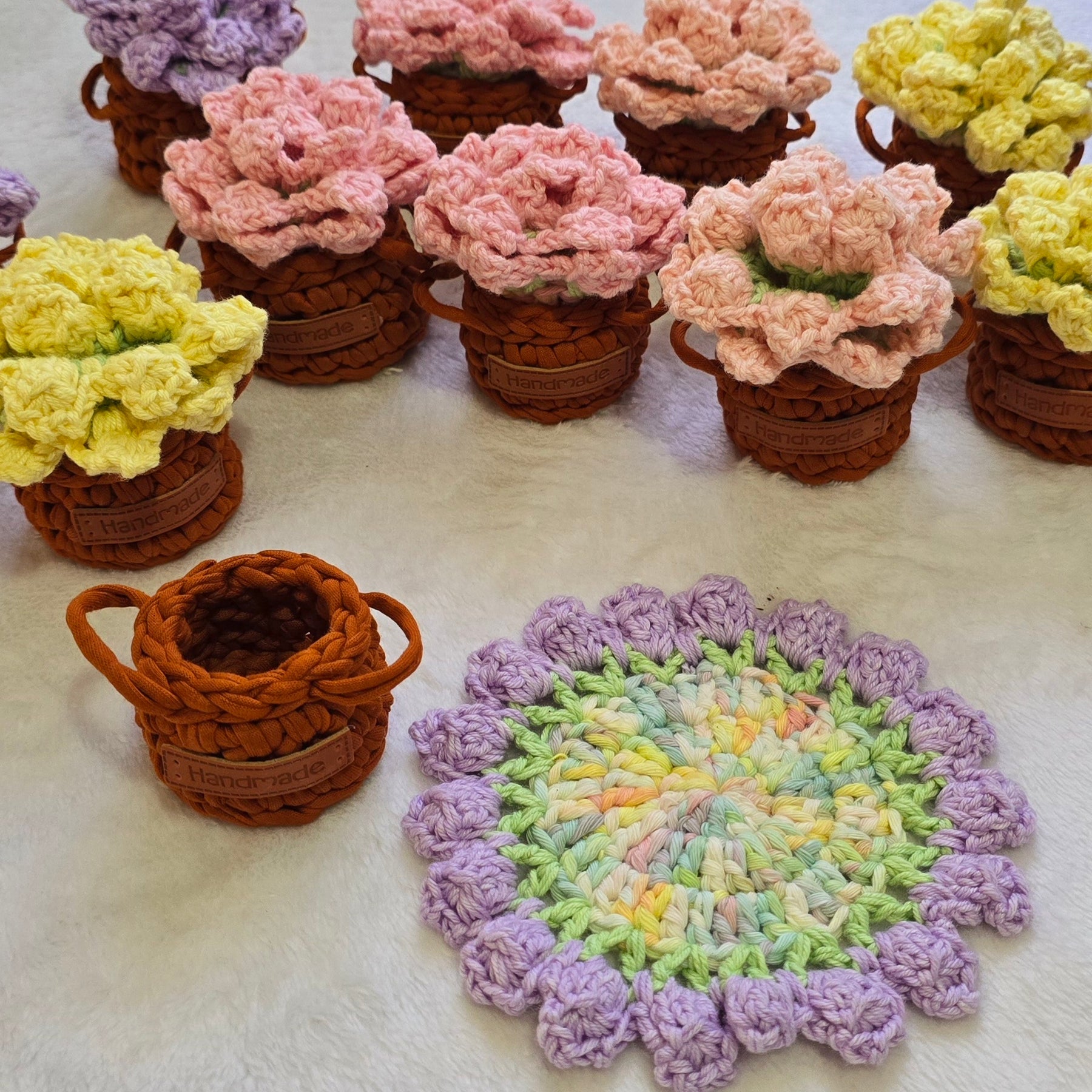 Surprise Flower Coasters