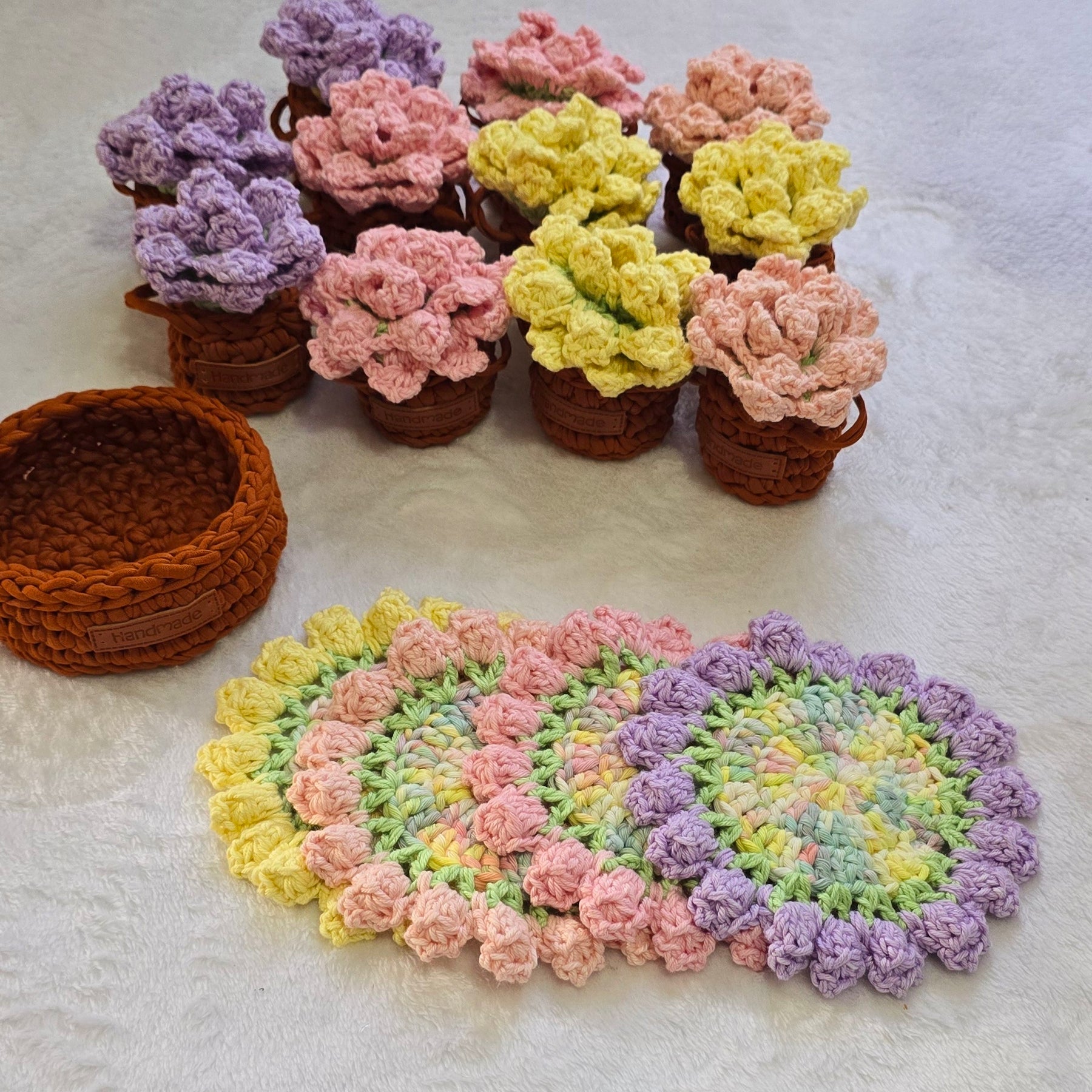 Surprise Flower Coasters