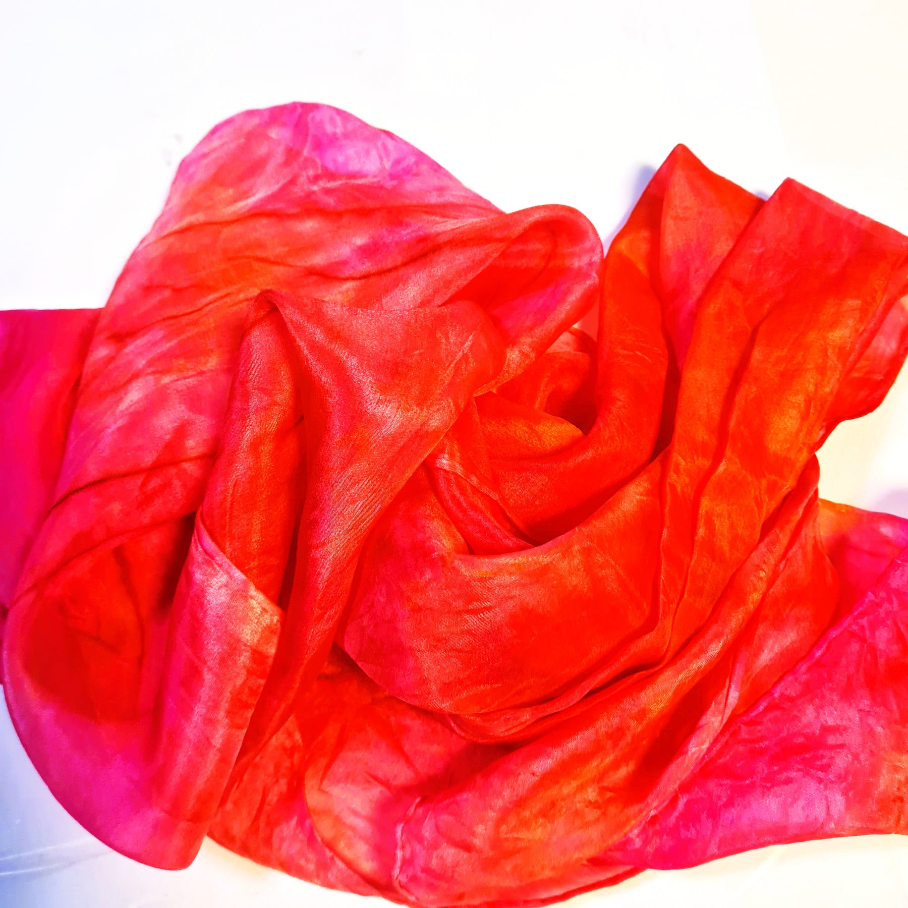 Hand Dyed Silk Scarf