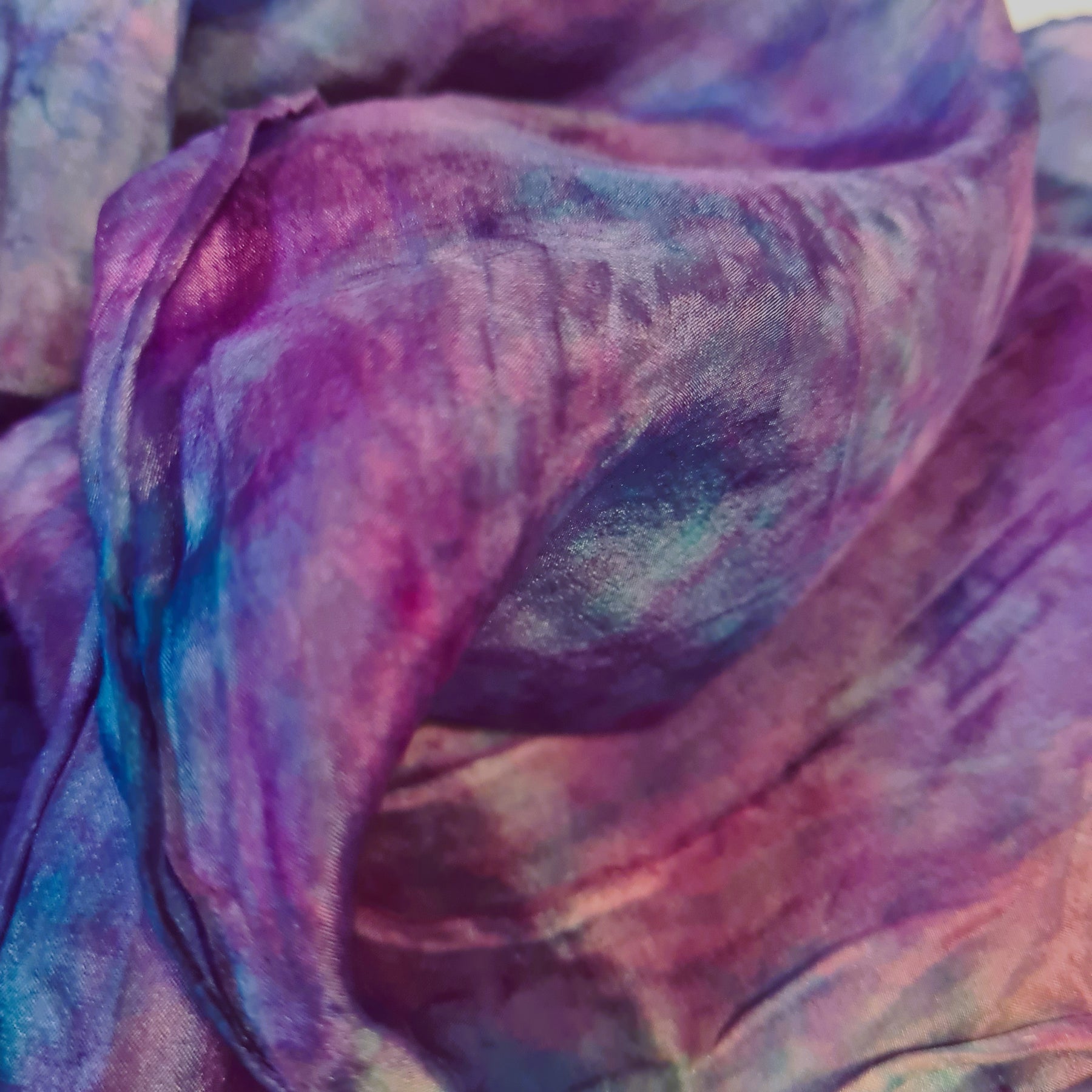 Hand Dyed Silk Scarf