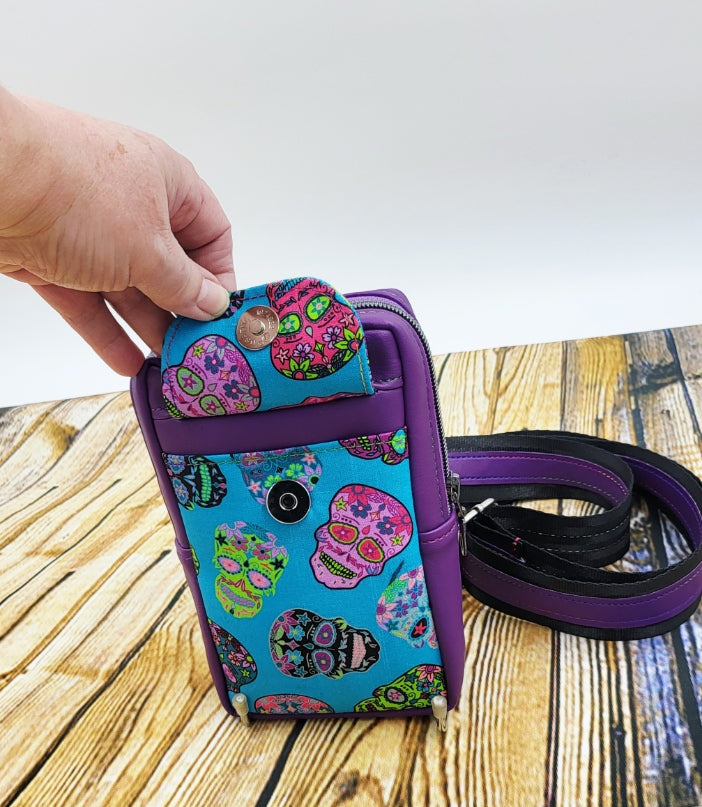 Purple Rainbow Everyday Sling Bag
