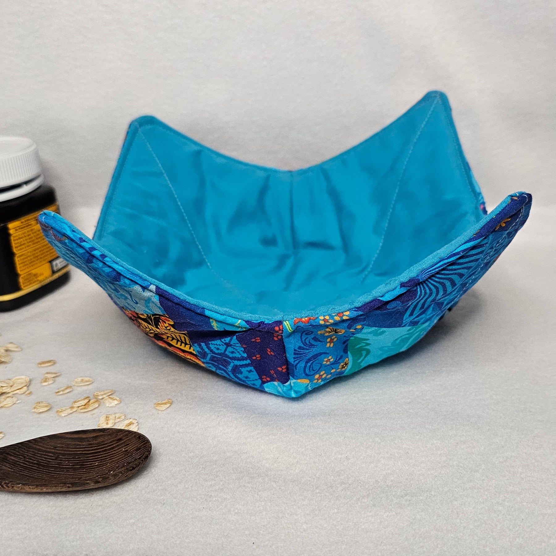 Bowl Cozy - Quilted Blues