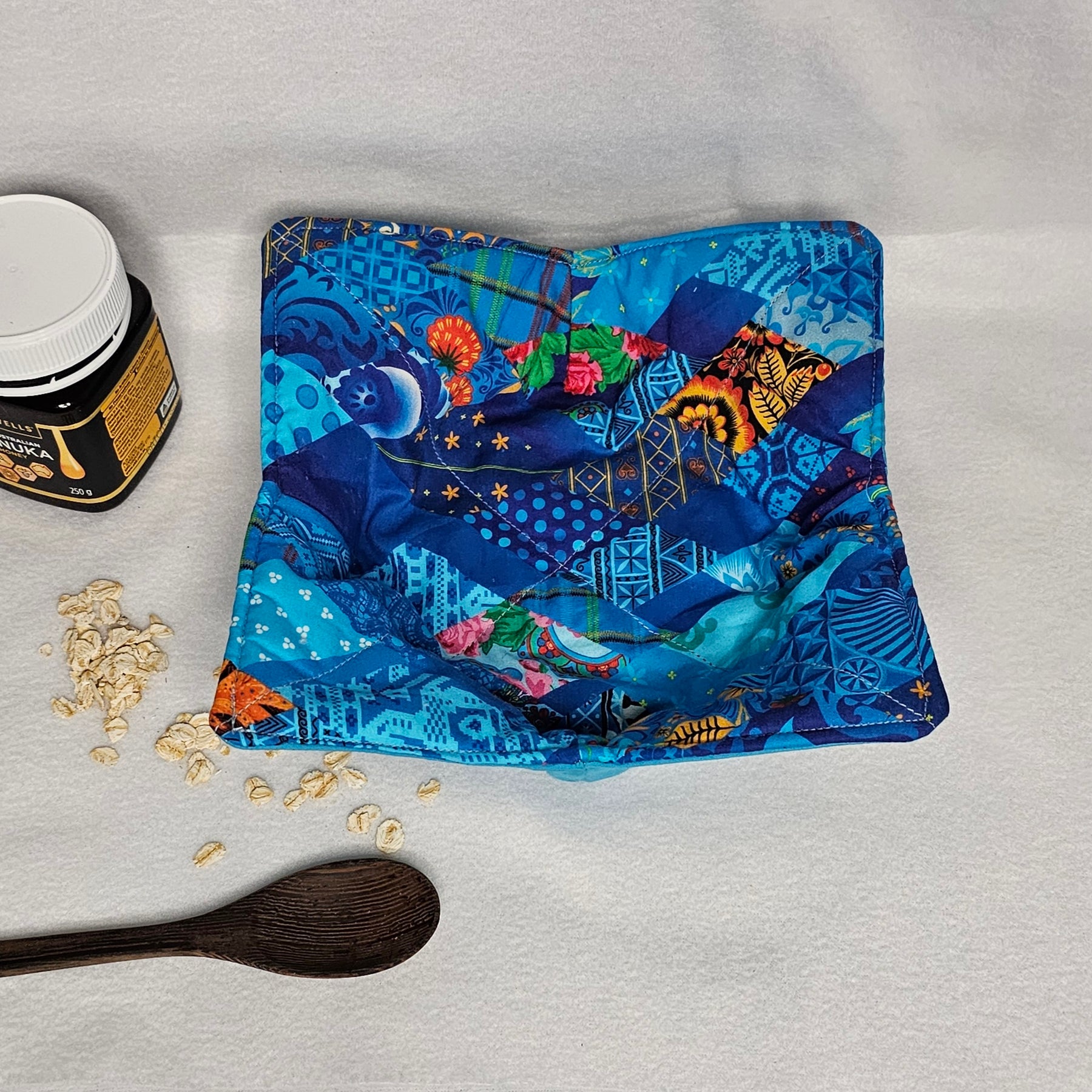 Bowl Cozy - Quilted Blues