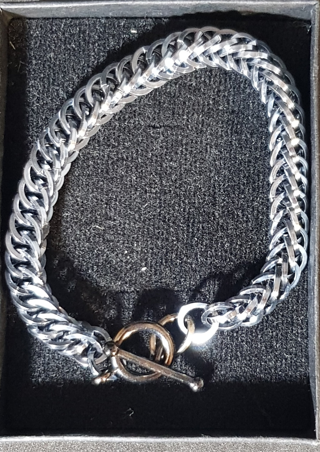 FOR HIM, Chainmail 4 in 1 persian weave bracelet (#373 AM/B)