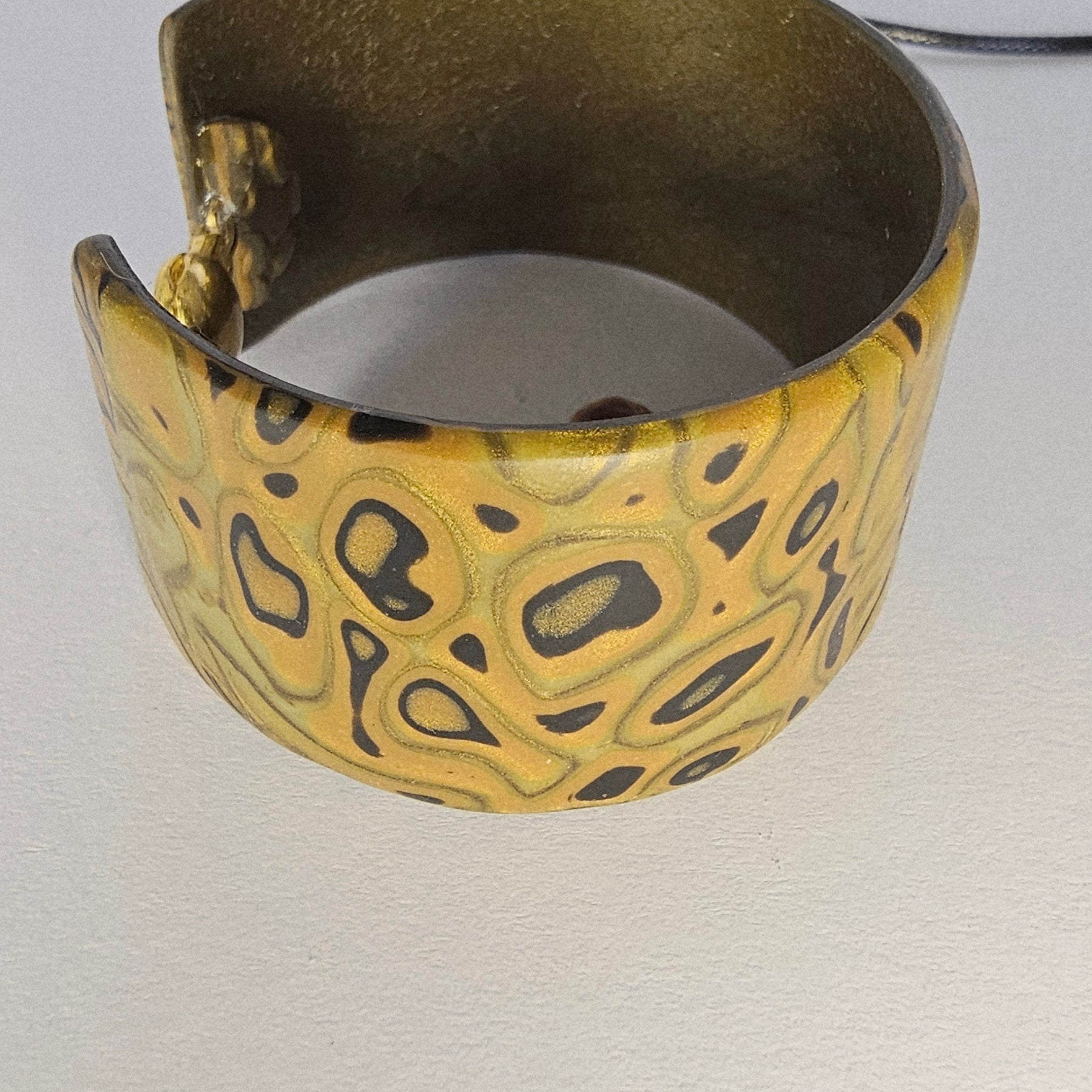 BANKSIA VEIN - POLYMER CLAY CUFF