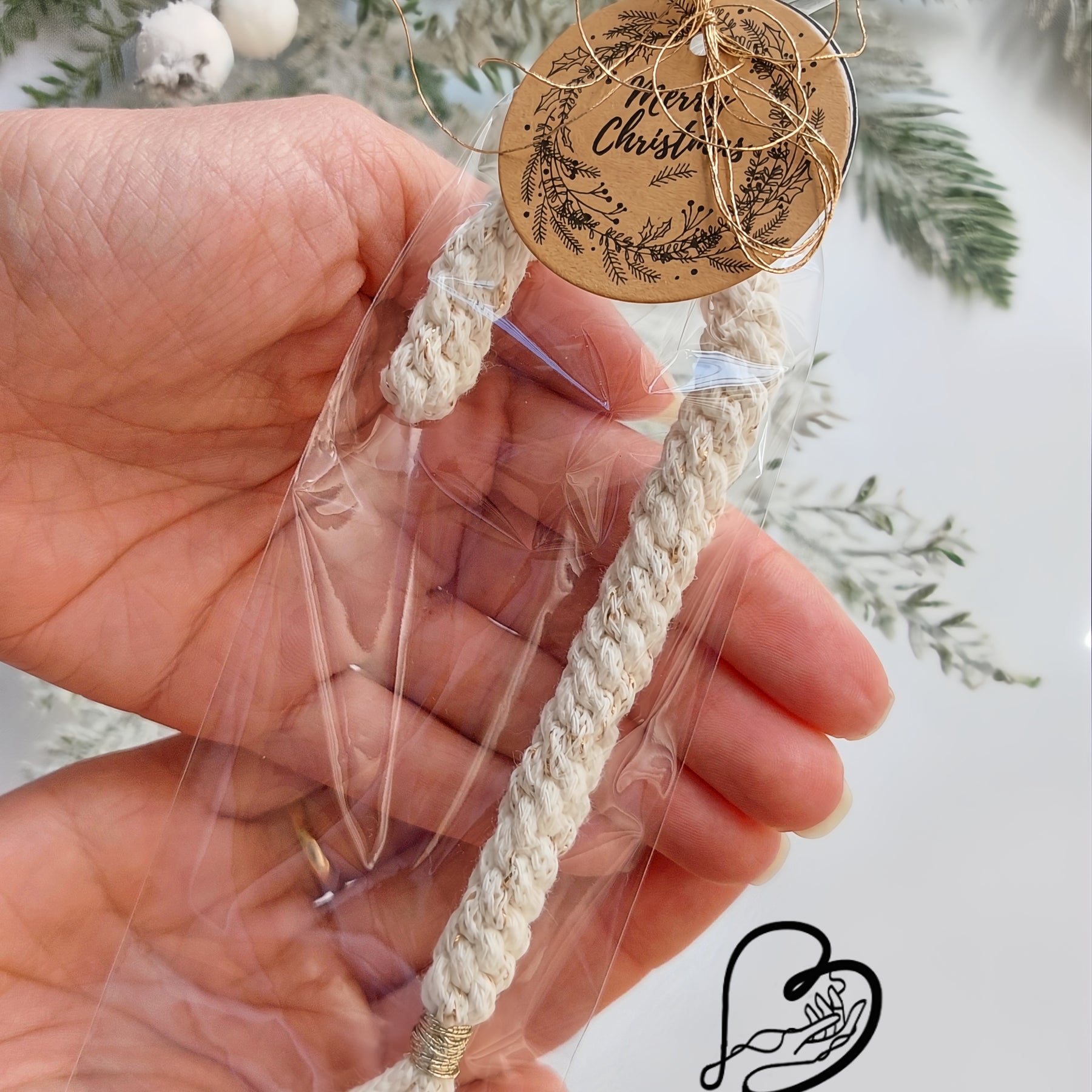 Macramé Candy Cane