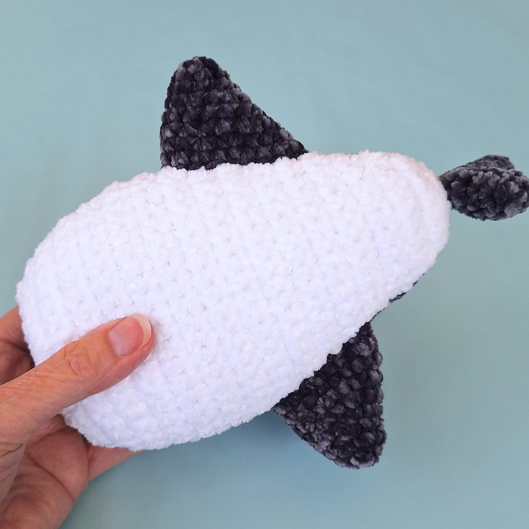 Crocheted Velvet Whale Shark
