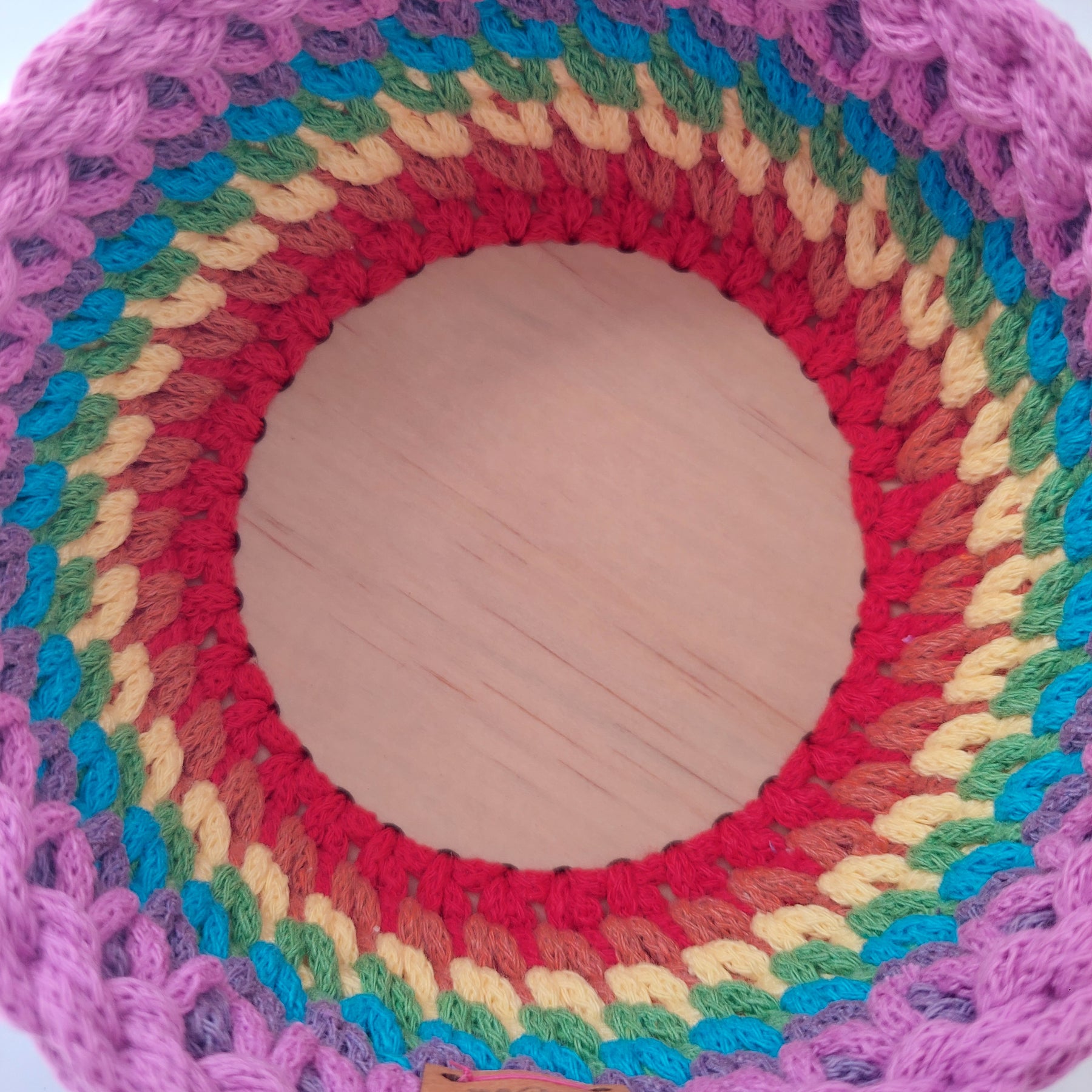 Rainbow Trinket Basket
