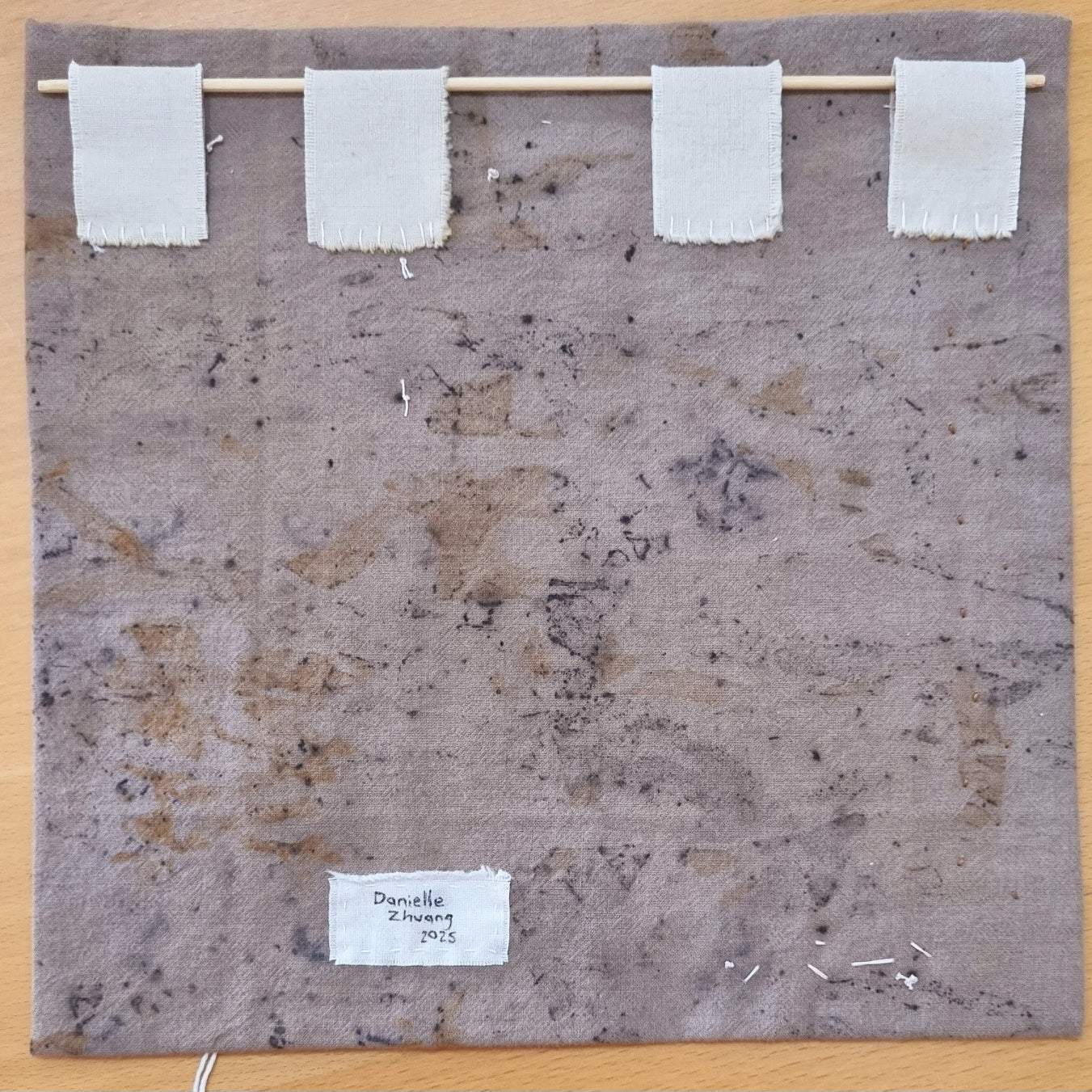 Textile Wall Hanging (small) - Plant-Dyed