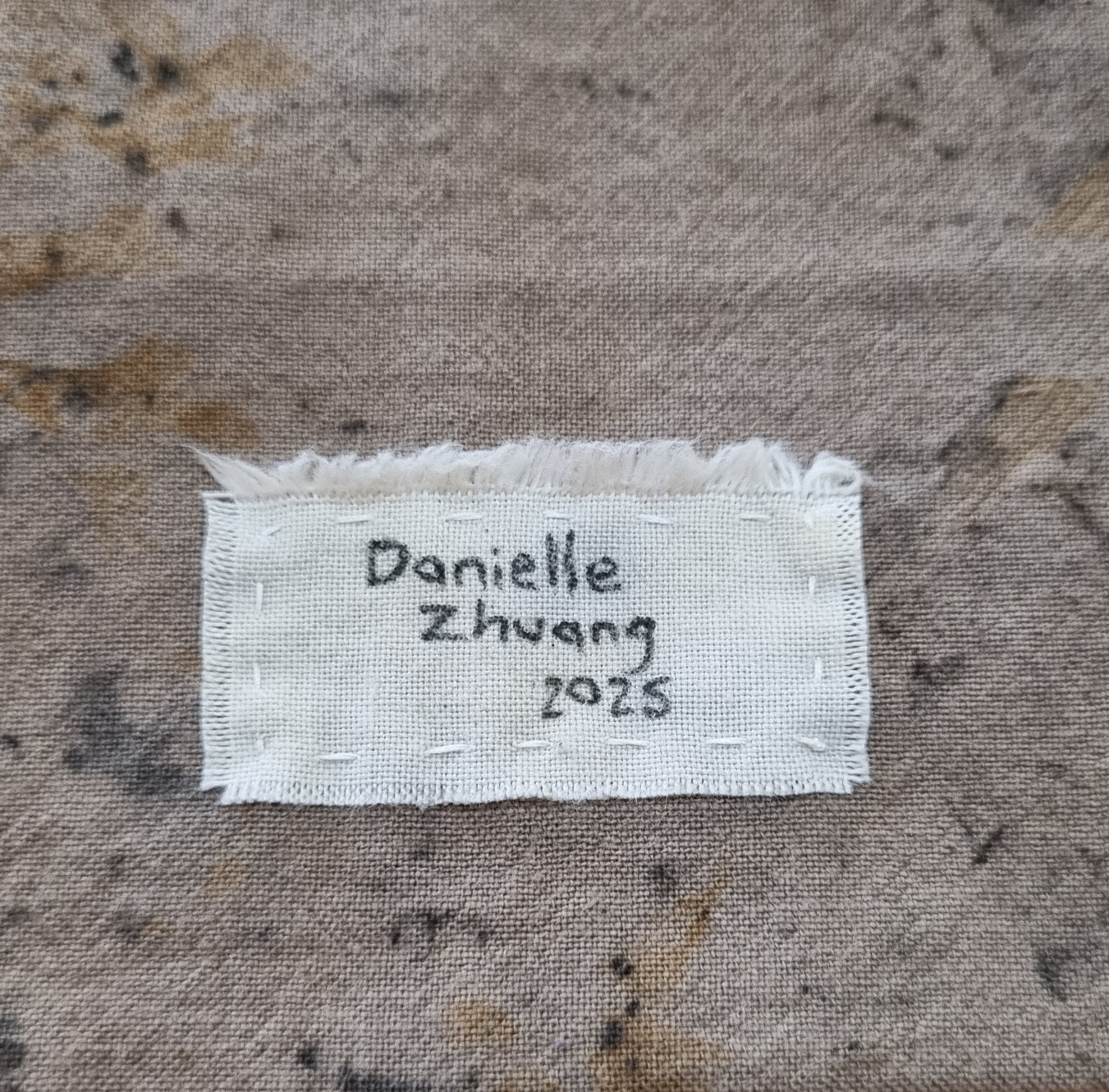 Textile Wall Hanging (small) - Plant-Dyed