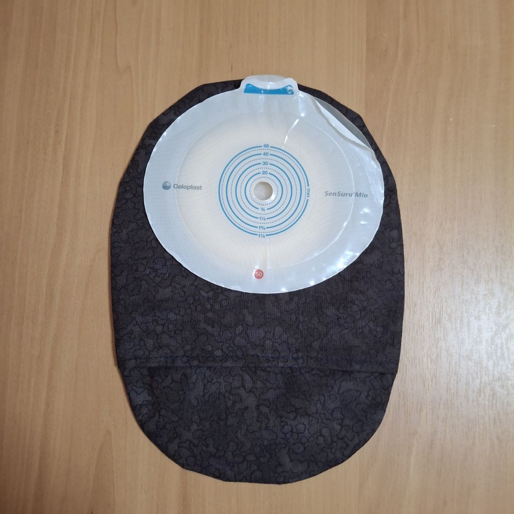 STOMA BAG COVER BROWN REGULAR ILEOSTOMY, COLOSTOMY, UROSTOMY