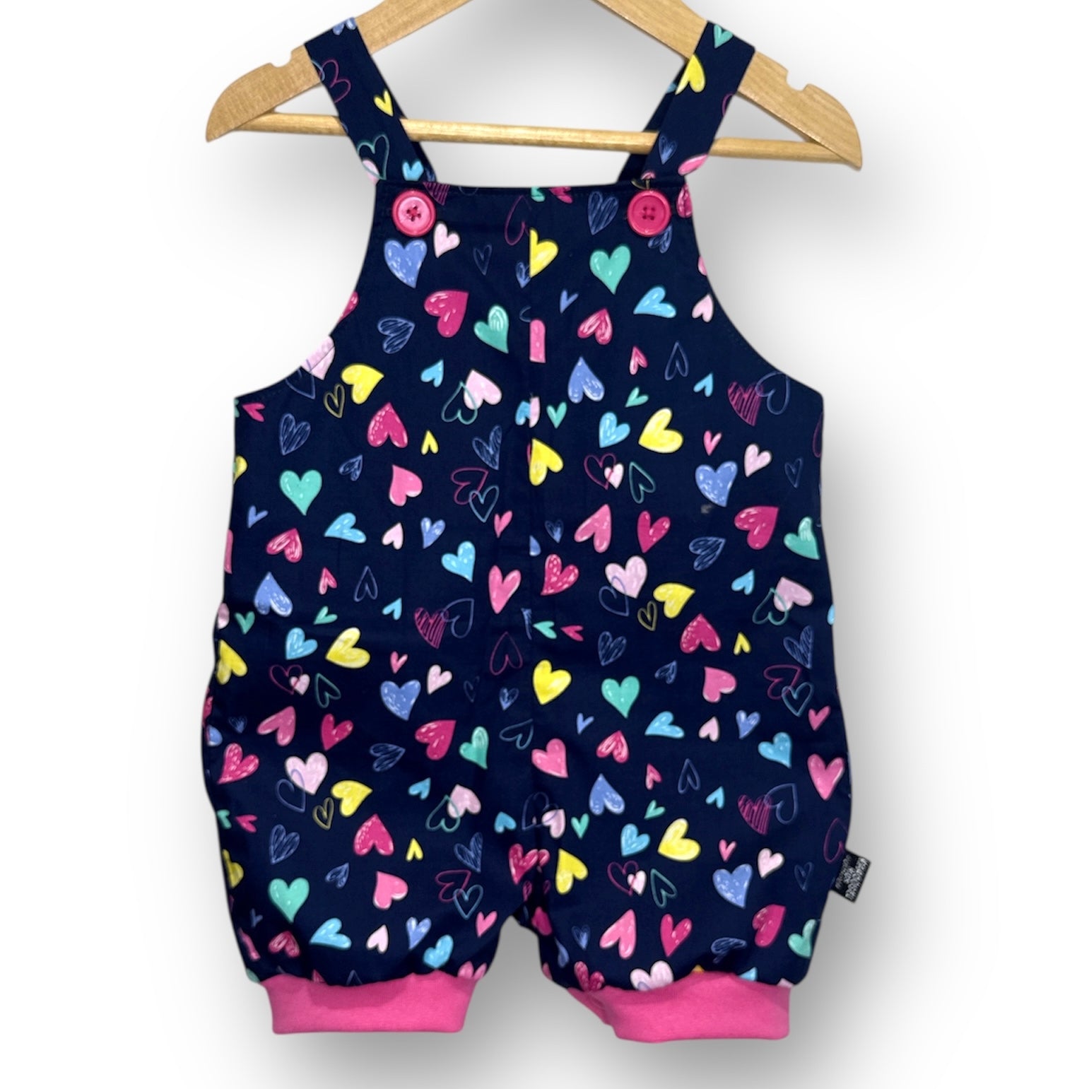 Baby Girls Cotton Overalls - Mixed Prints and SIZES