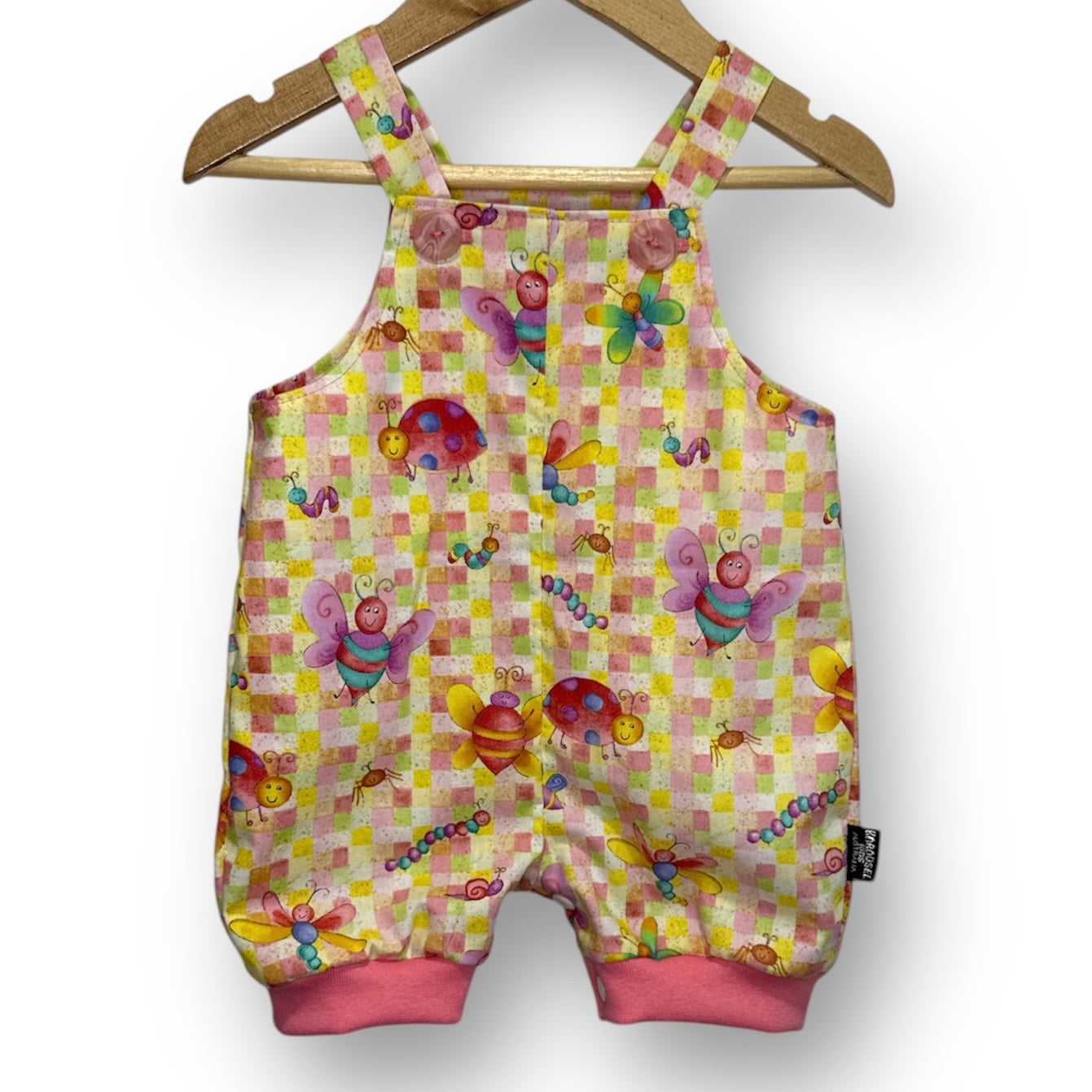 Baby Girls Cotton Overalls - Mixed Prints and SIZES