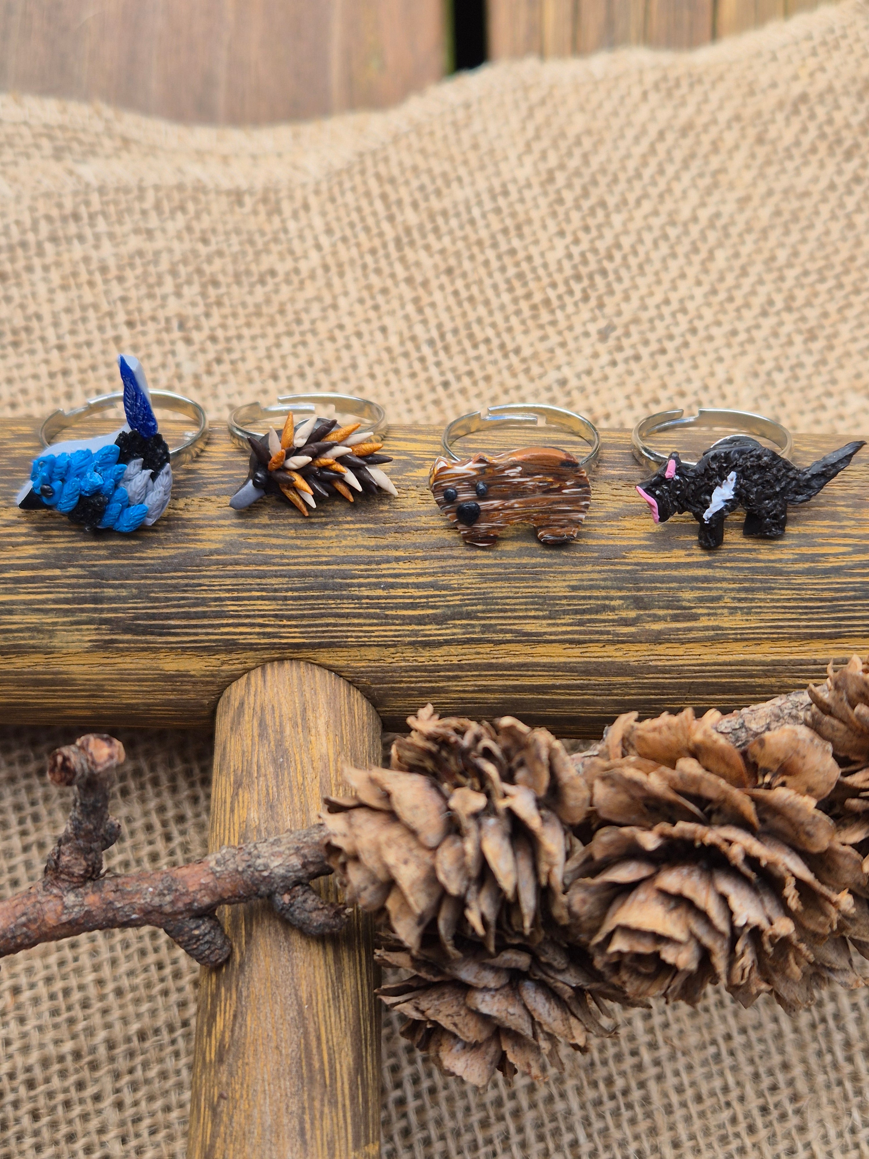 Aussie Critter Rings