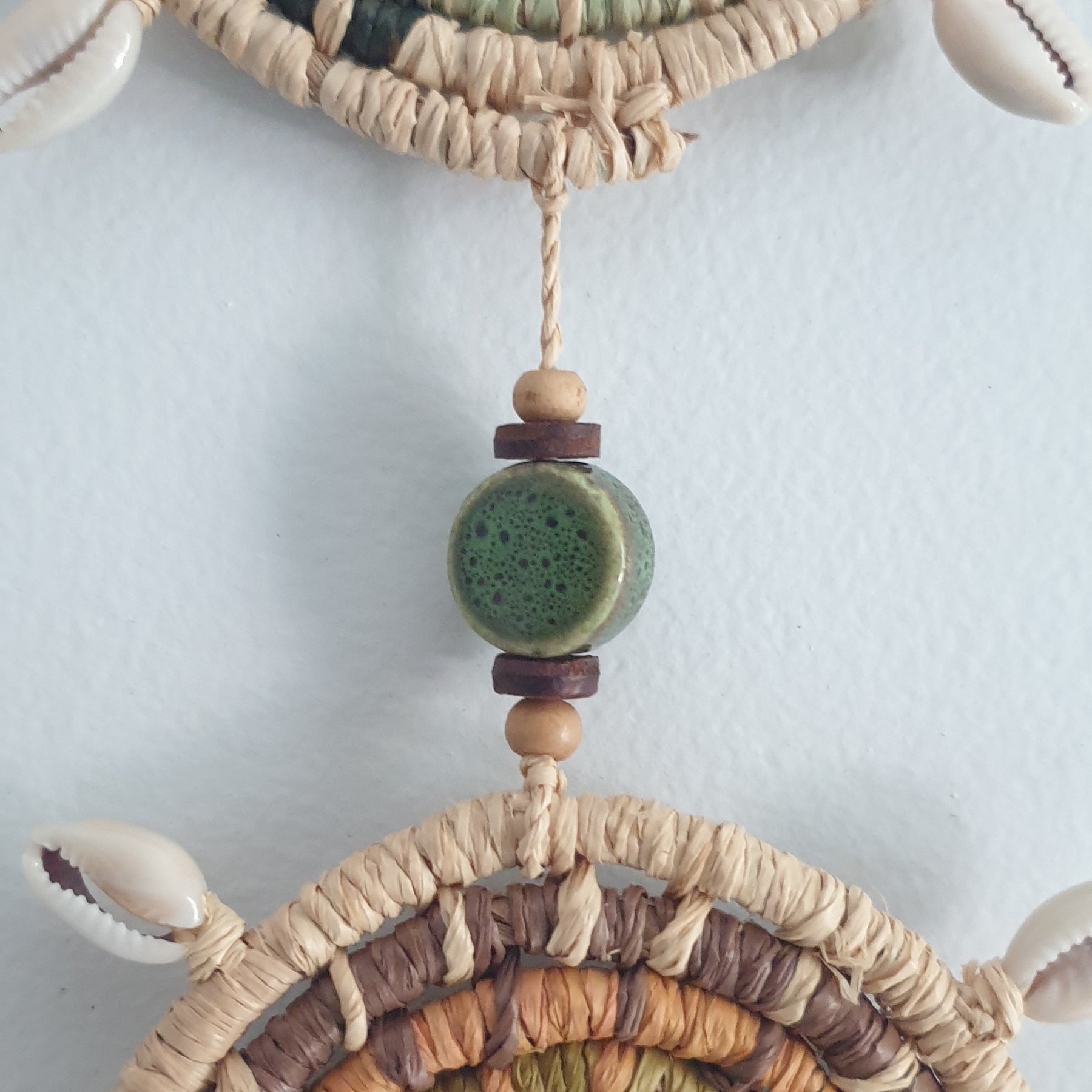 Handmade, natural fibre wall art/ hanging