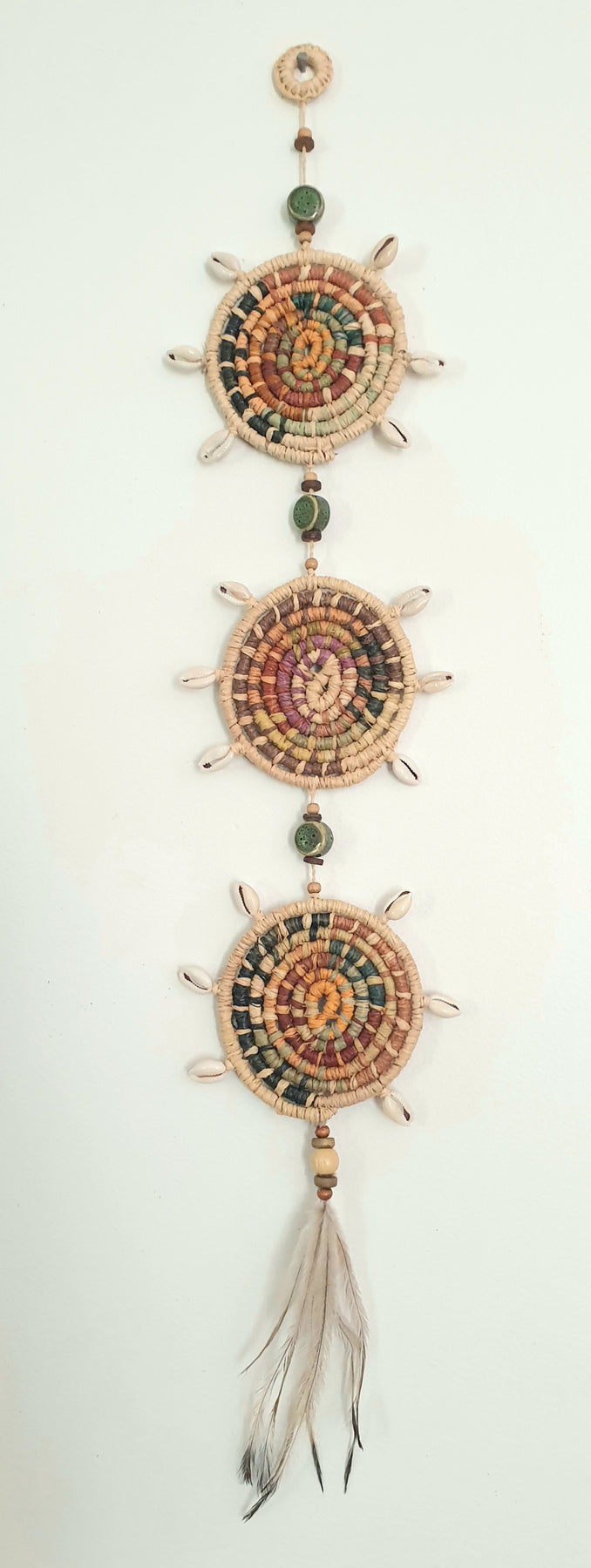 Handmade, natural fibre wall art/ hanging