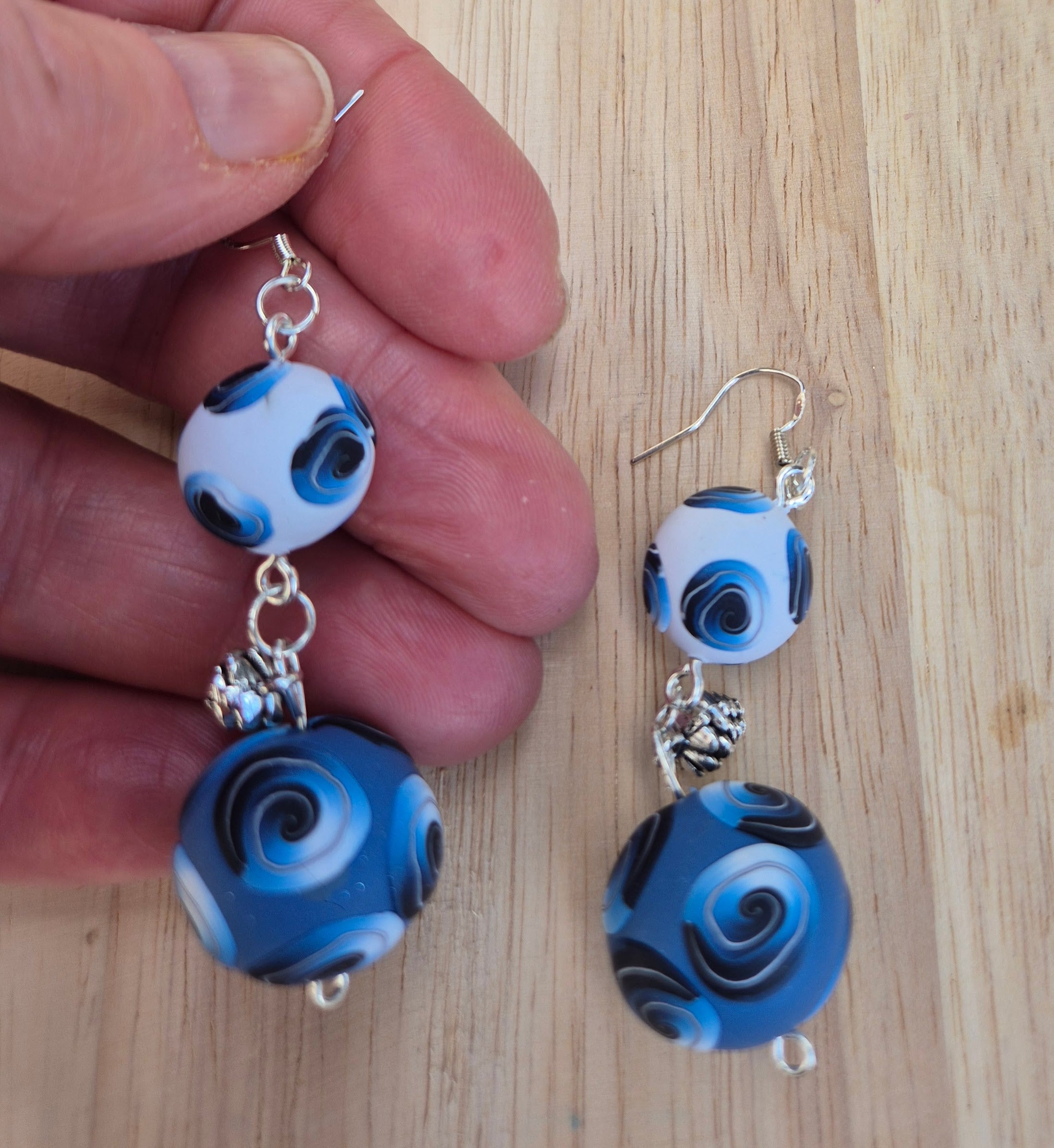 Summer Blues Earrings/Necklace