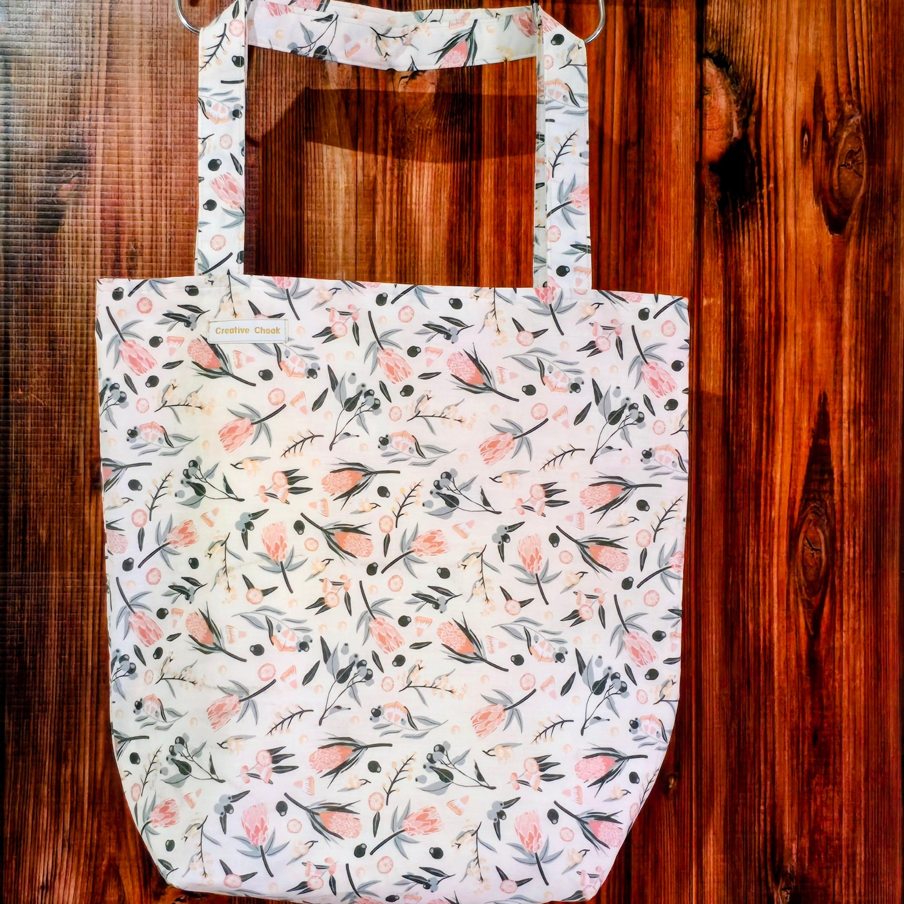 Handmade | Native | Flowers | Tote Bag