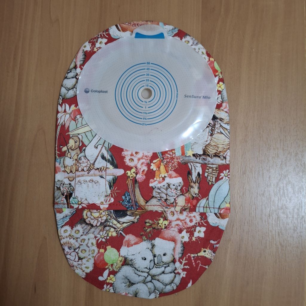 STOMA BAG COVER LARGE  Suitable for Ileostomy, Colostomy, Urostomy