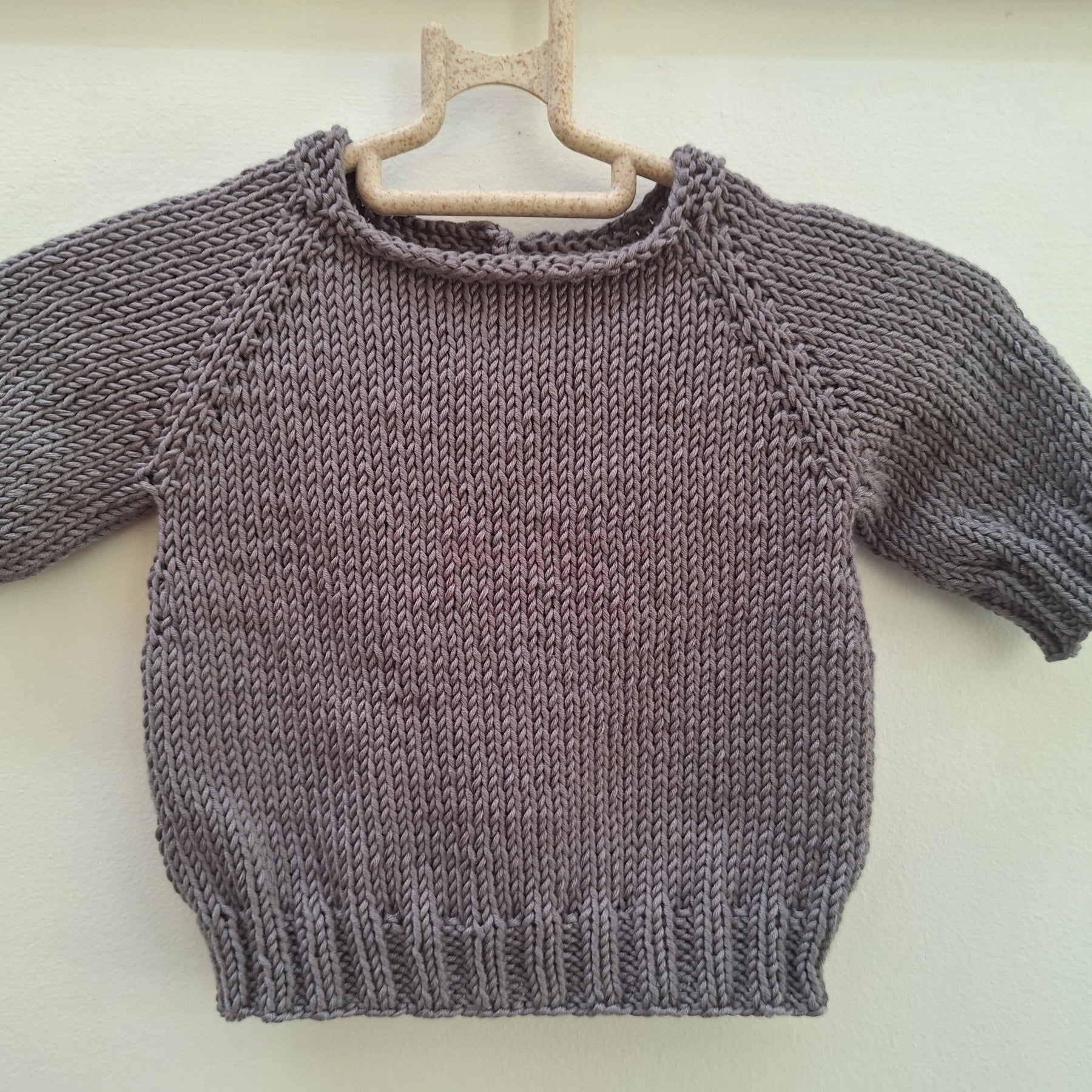 Bamboo-cotton Teeny Baby Snuggly Sweater Sz 0 -3mths