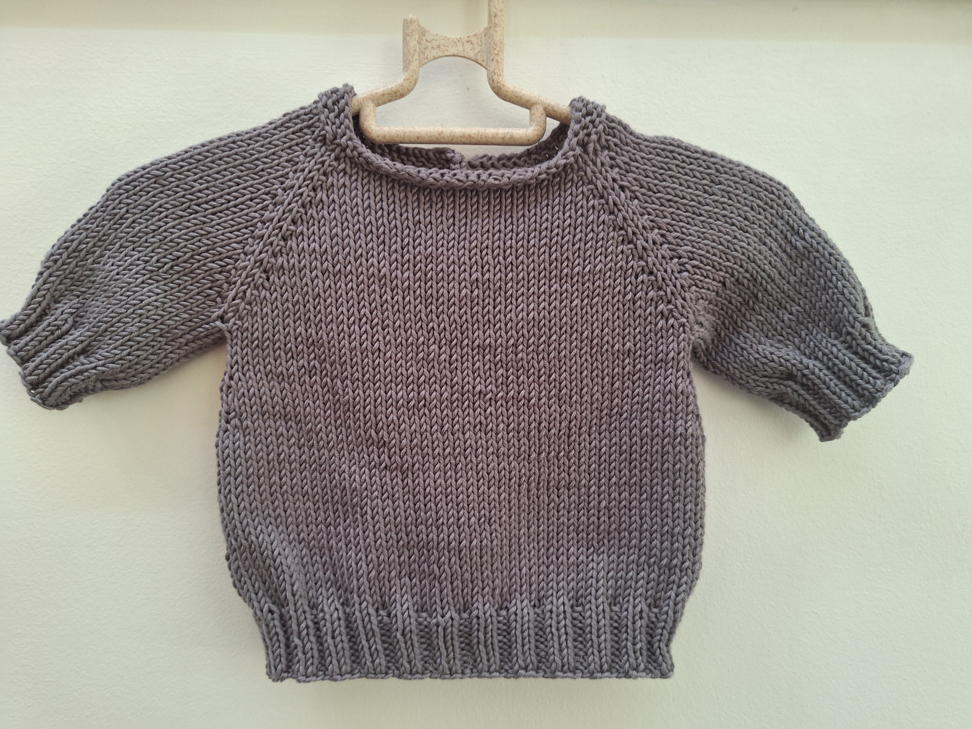 Bamboo-cotton Teeny Baby Snuggly Sweater Sz 0 -3mths