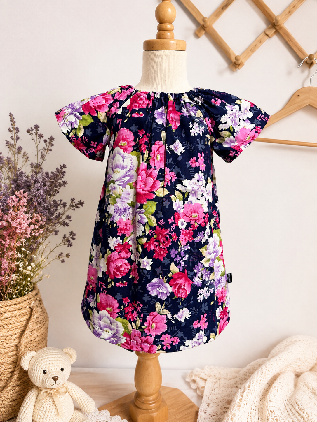Girls Aline Dress - 2 Colours (SIZES 1-3)