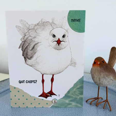 Serious seagull 