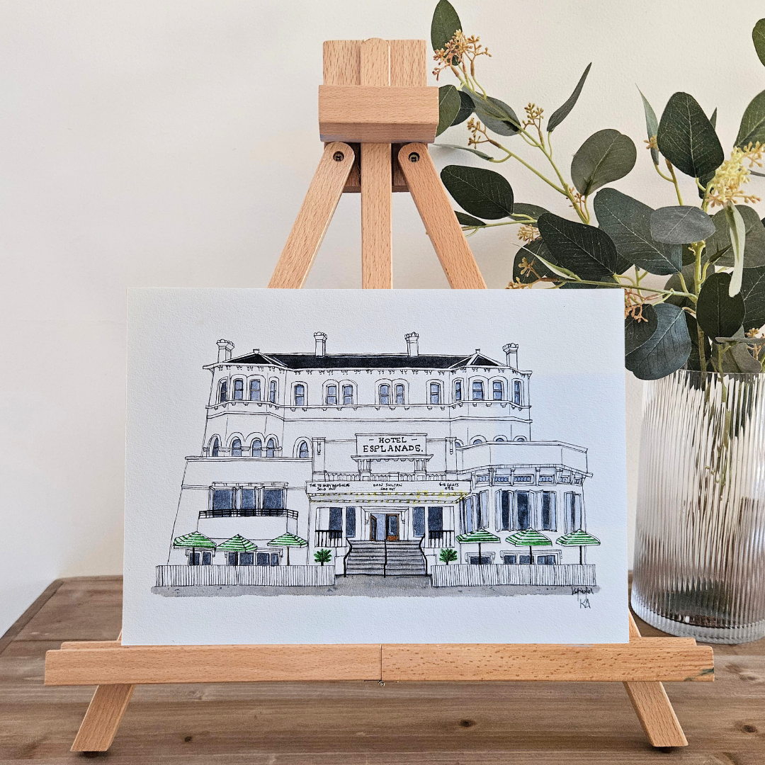 Watercolour Art Print - 'The Espy'