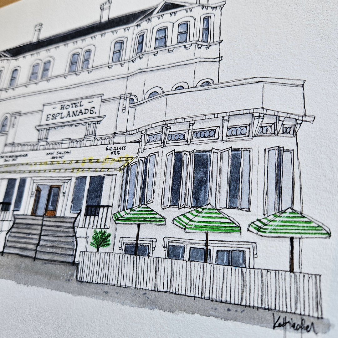 Watercolour Art Print - 'The Espy'