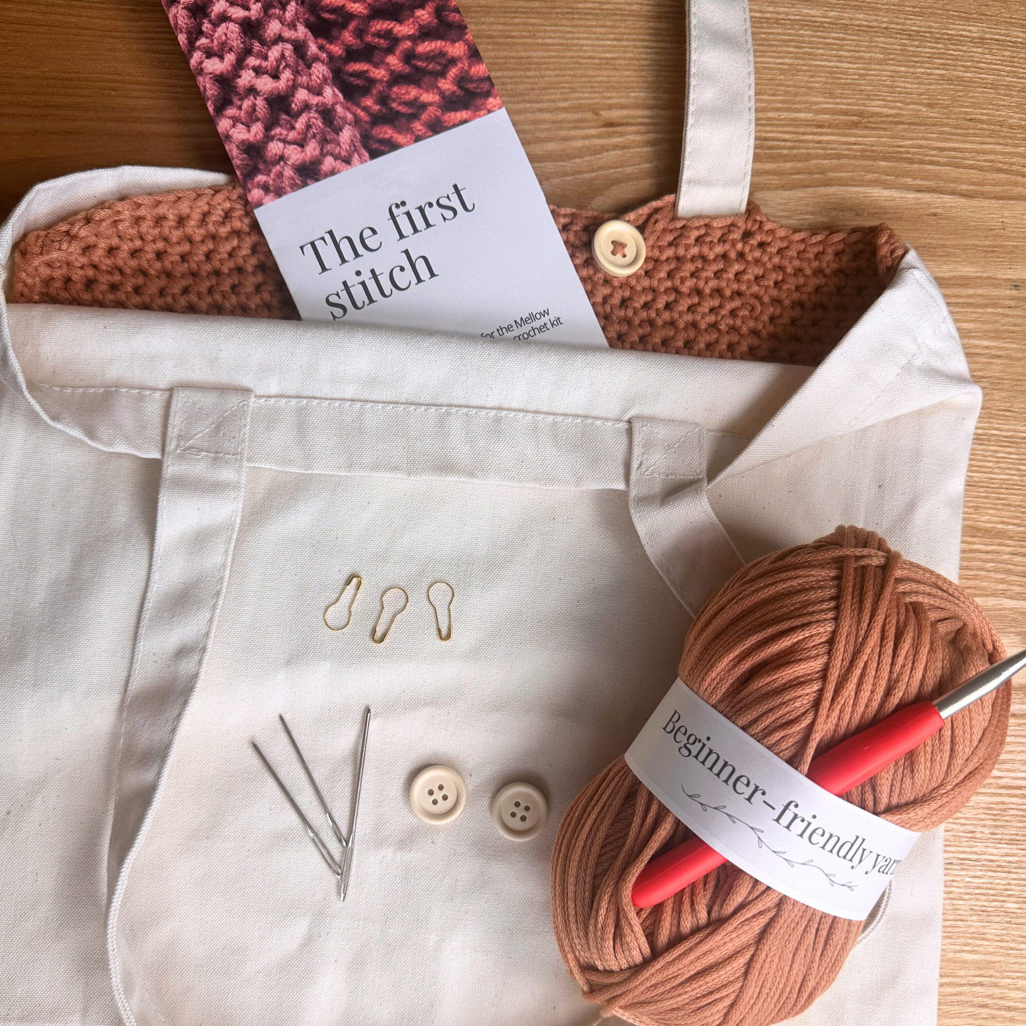 The First Stitch DIY Crochet Kit