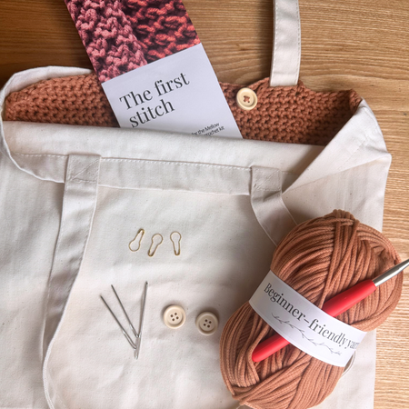 The First Stitch DIY Crochet Kit
