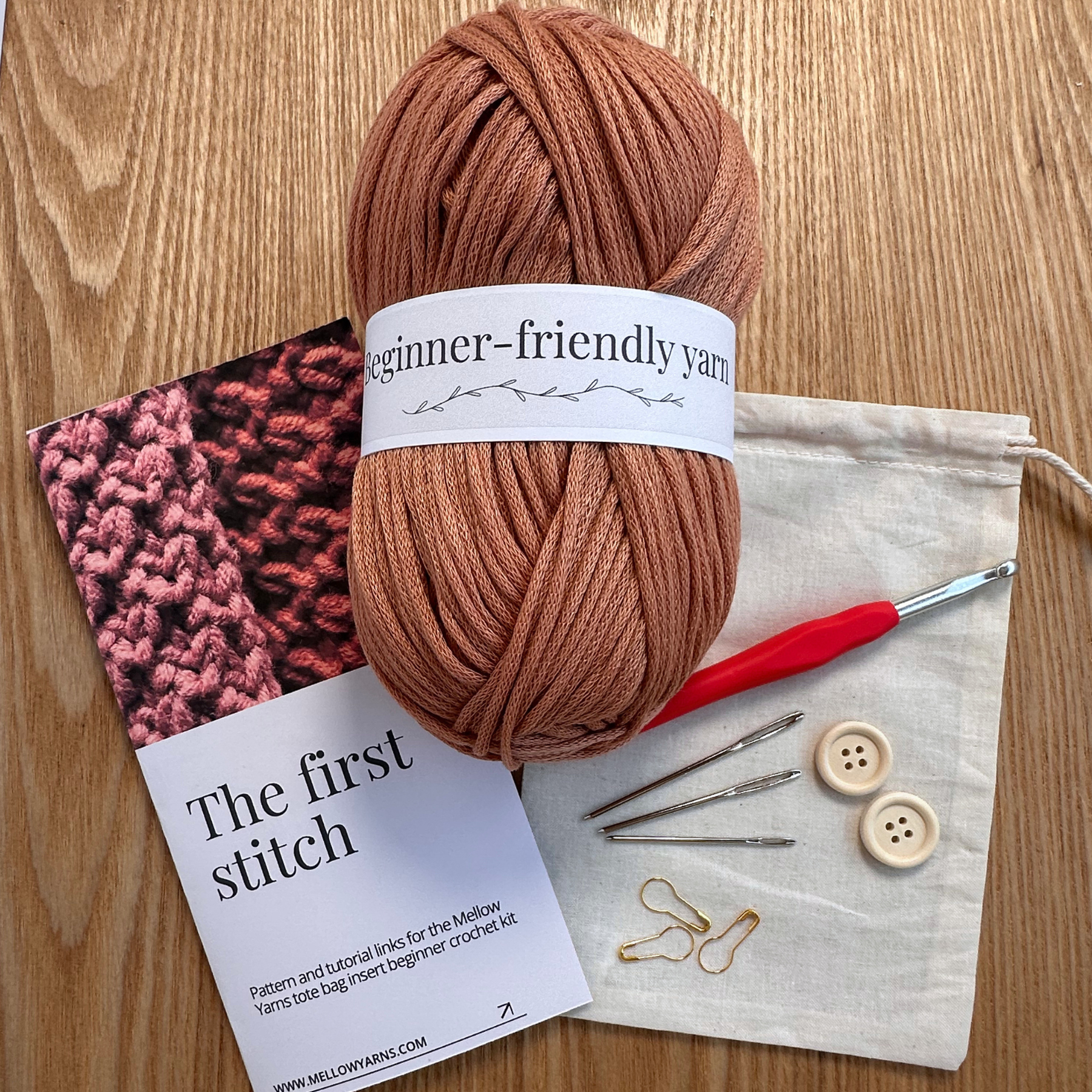 The First Stitch DIY Crochet Kit