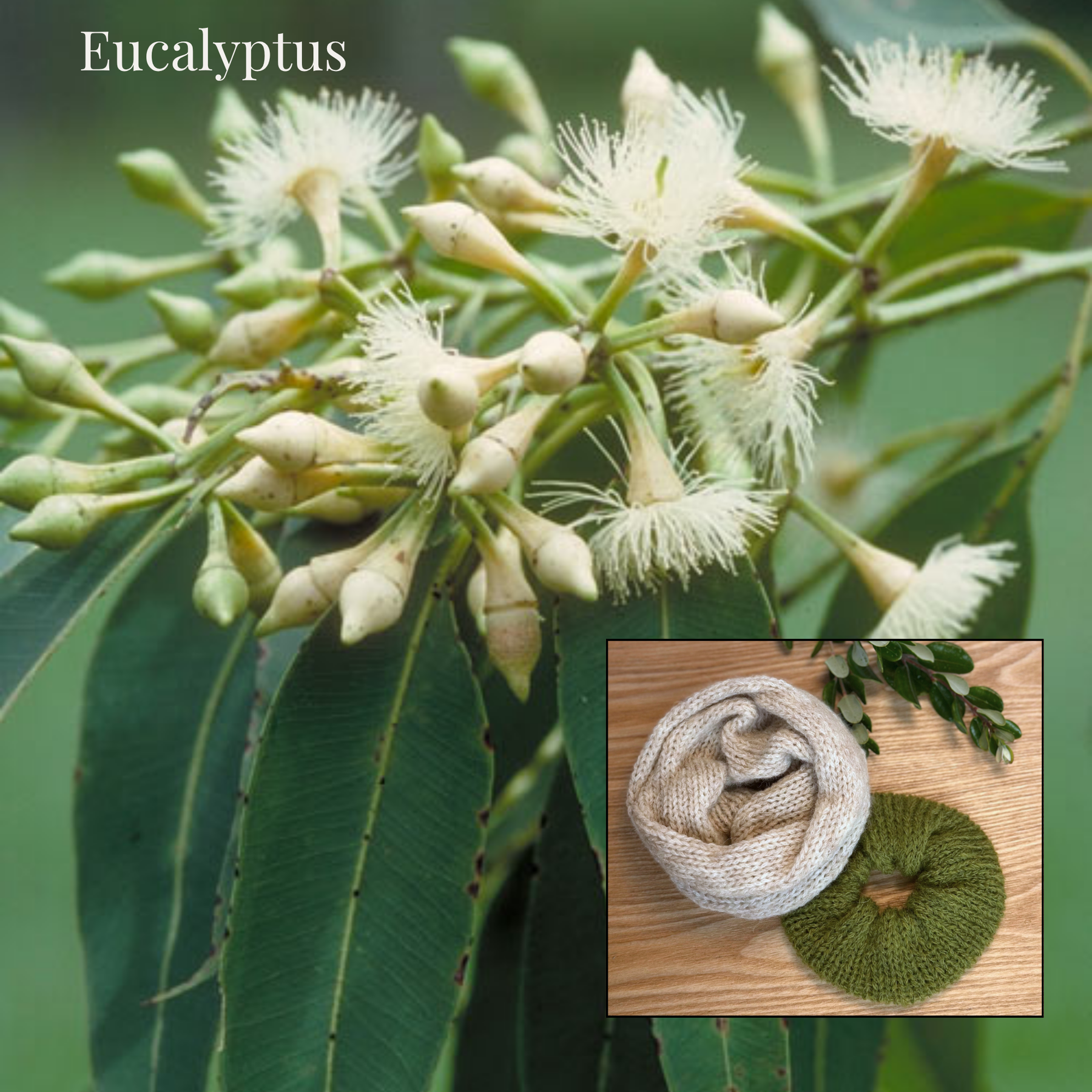 Handmade Knit Scrunchie Gift Set – Merino & Alpaca