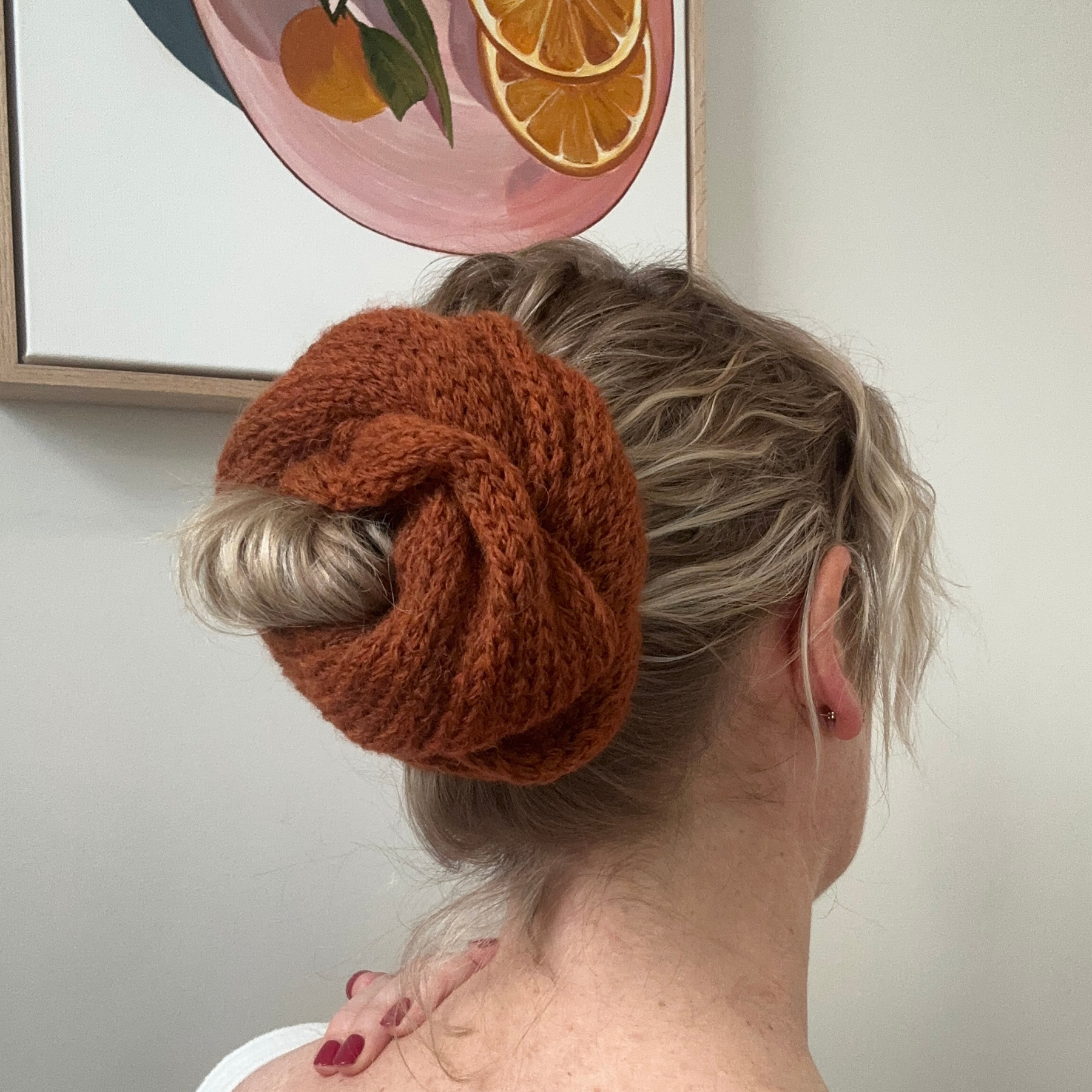 Handmade Knit Scrunchie Gift Set – Merino & Alpaca