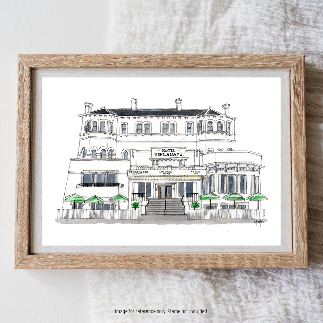 Watercolour Art Print - 'The Espy'