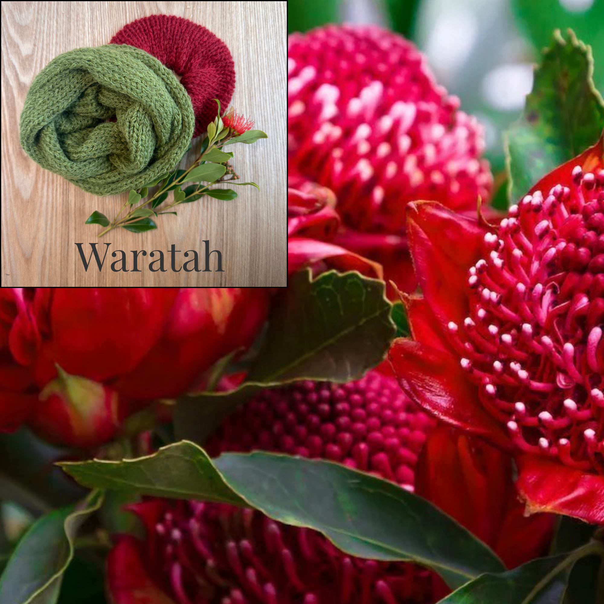 Handmade Knit Scrunchie Gift Set – Merino & Alpaca