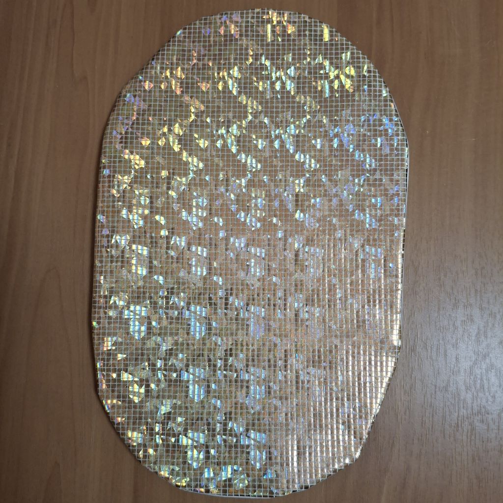 STOMA BAG COVER LARGE GLITZ GOLD Suitable for Ileostomy, Colostomy, Urostomy