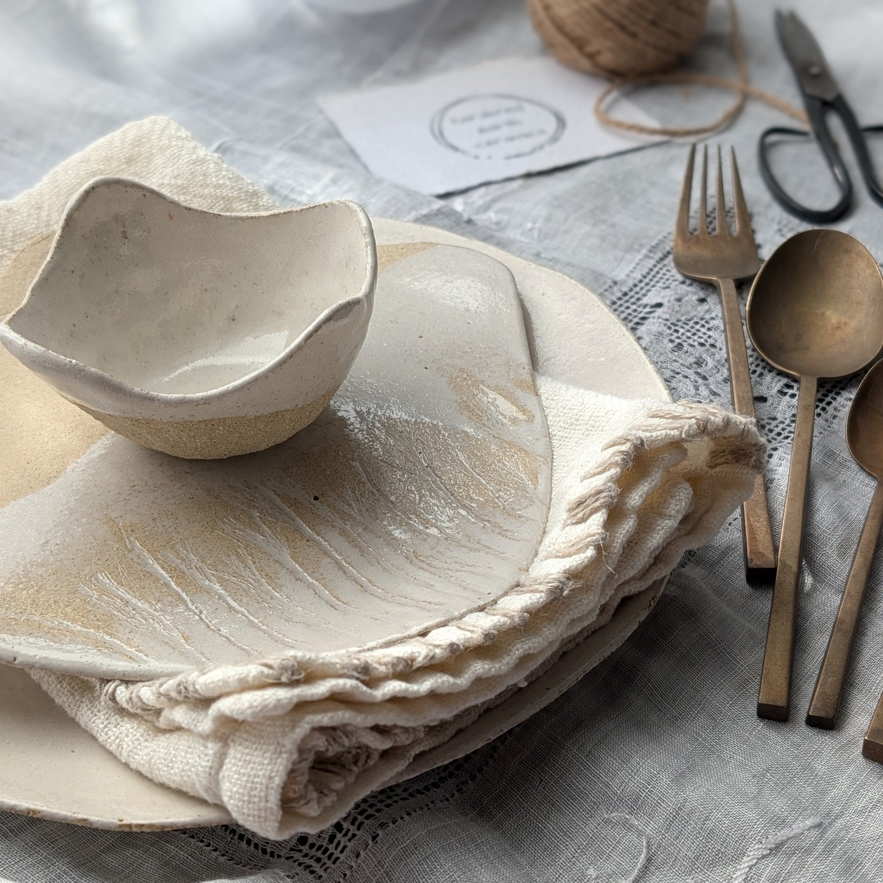 Handmade Ceramic Tableware Gift Set | invite • share • savour