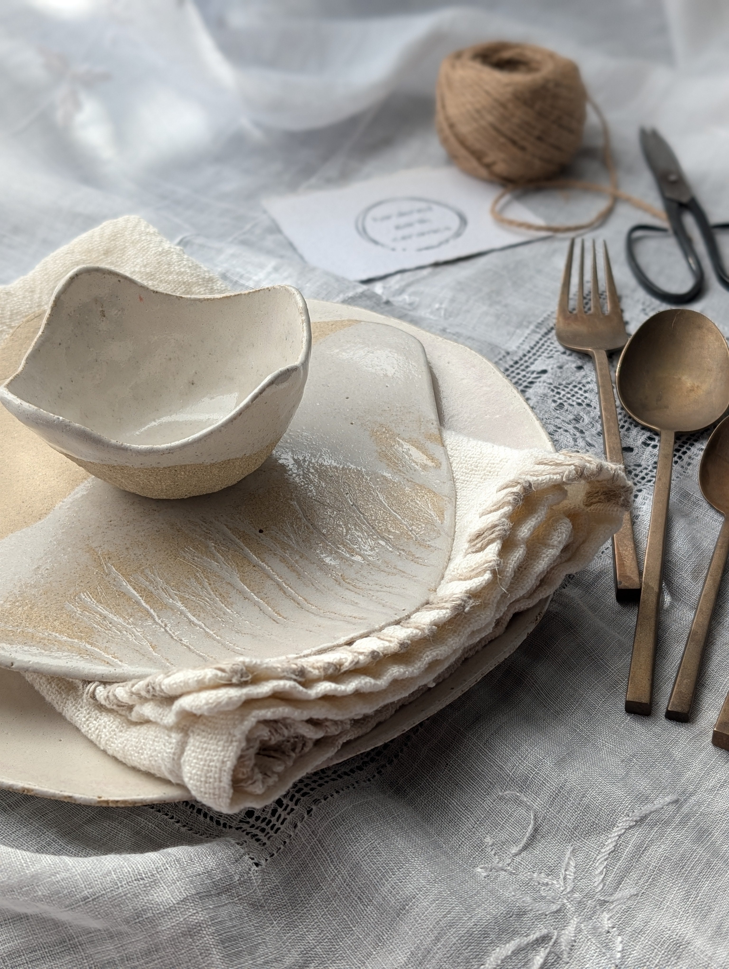 Handmade Ceramic Tableware Gift Set | invite • share • savour