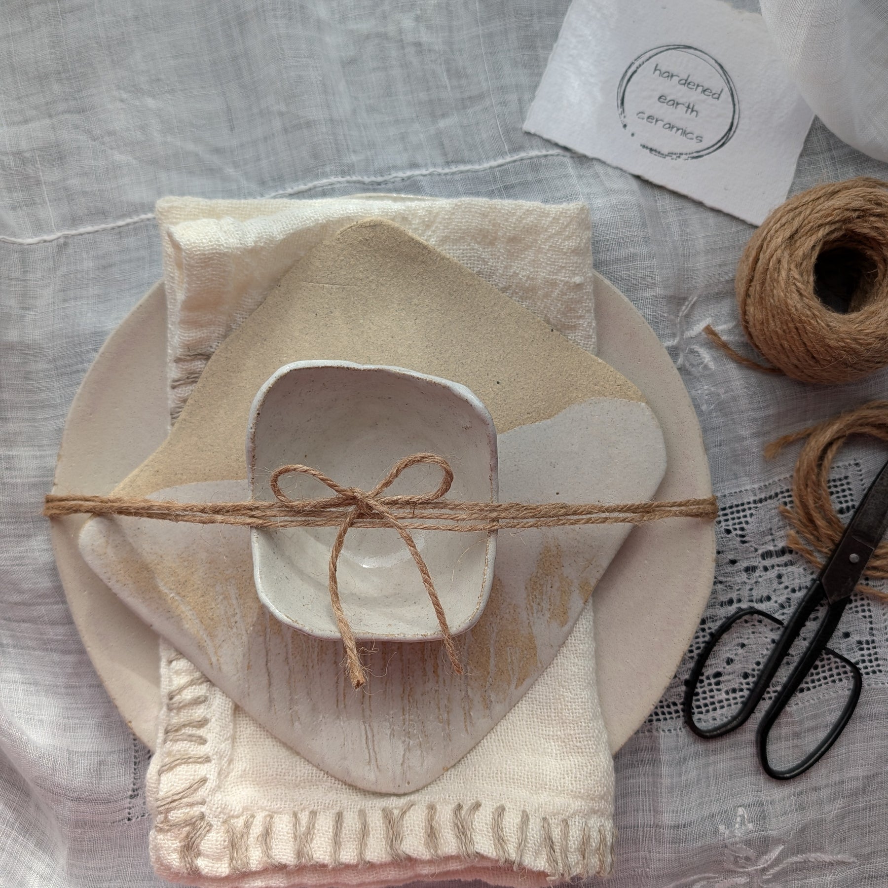 Handmade Ceramic Tableware Gift Set | invite • share • savour